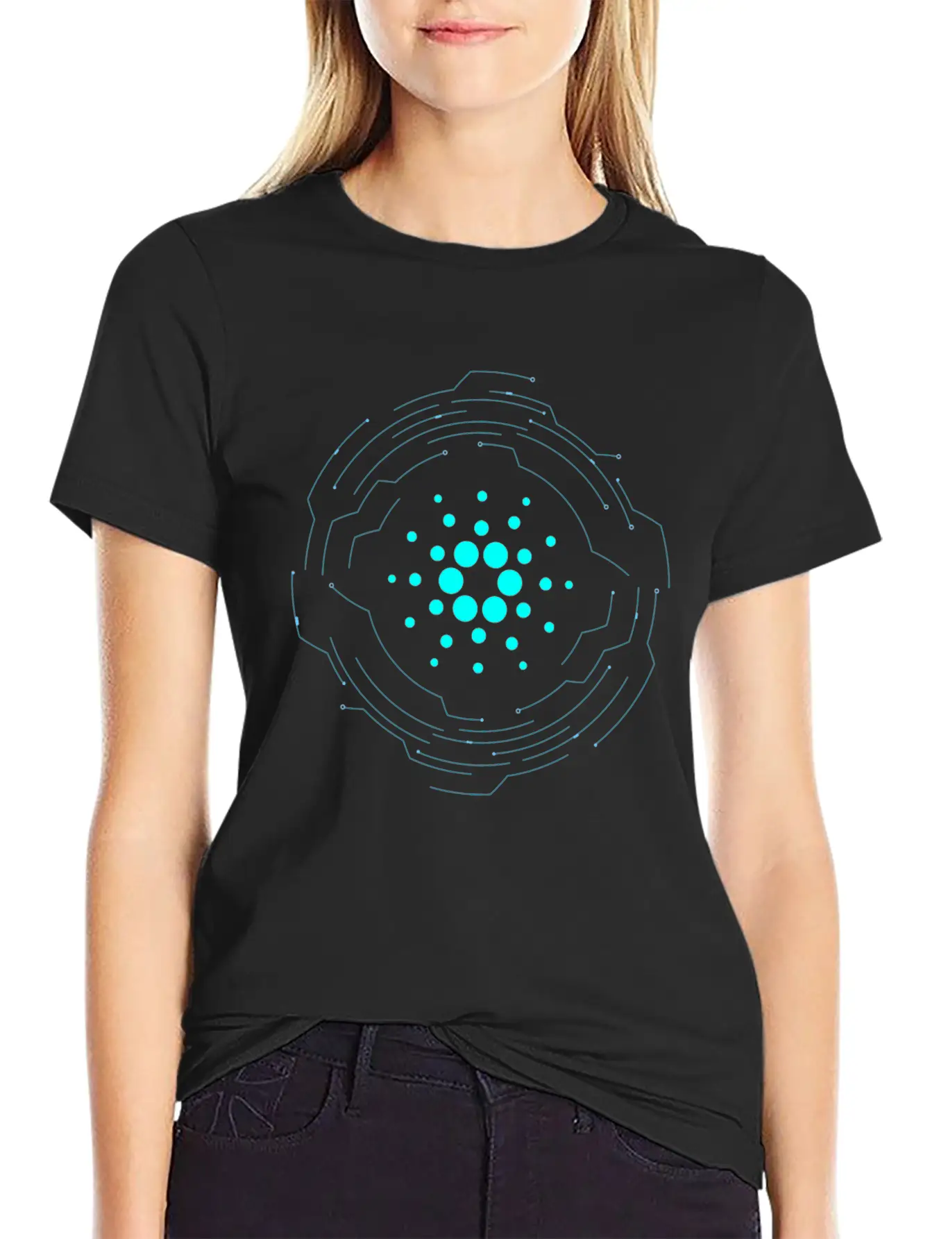 ADA Coin Kryptowährung Trade - Cardano Unisex Casual T-Shirt – Clean Design For Daily Comfort
