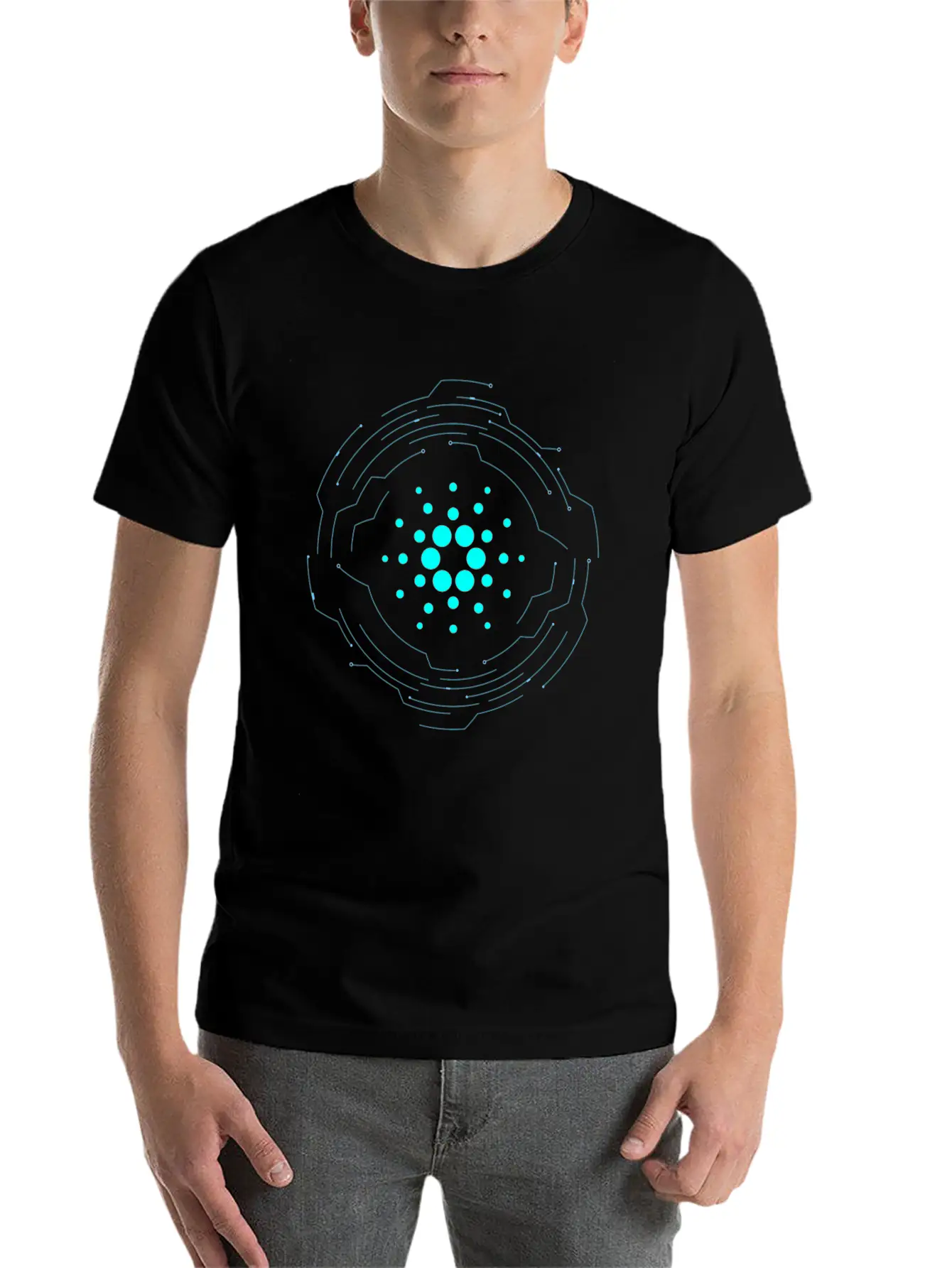 ADA Coin Kryptowährung Trade - Cardano Unisex Casual T-Shirt – Clean Design For Daily Comfort