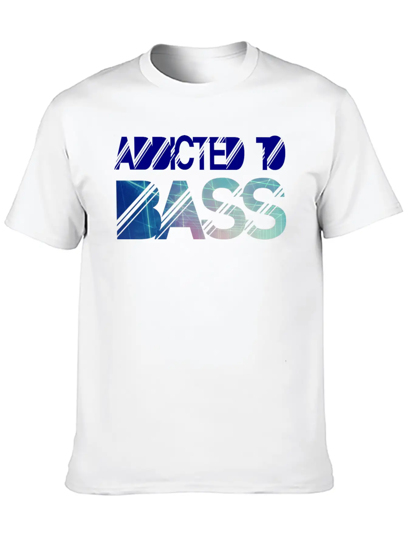 Addicted To Bass Unisex Casual T-Shirt – Clean Design For Daily Comfort