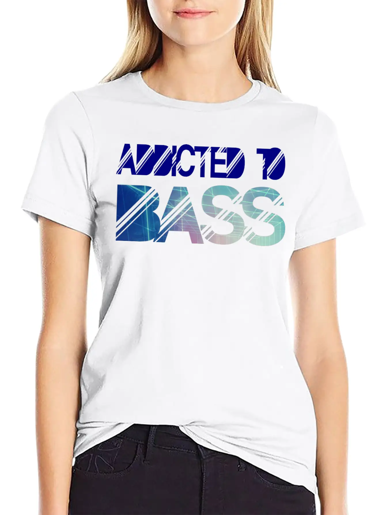 Addicted To Bass Unisex Casual T-Shirt – Clean Design For Daily Comfort