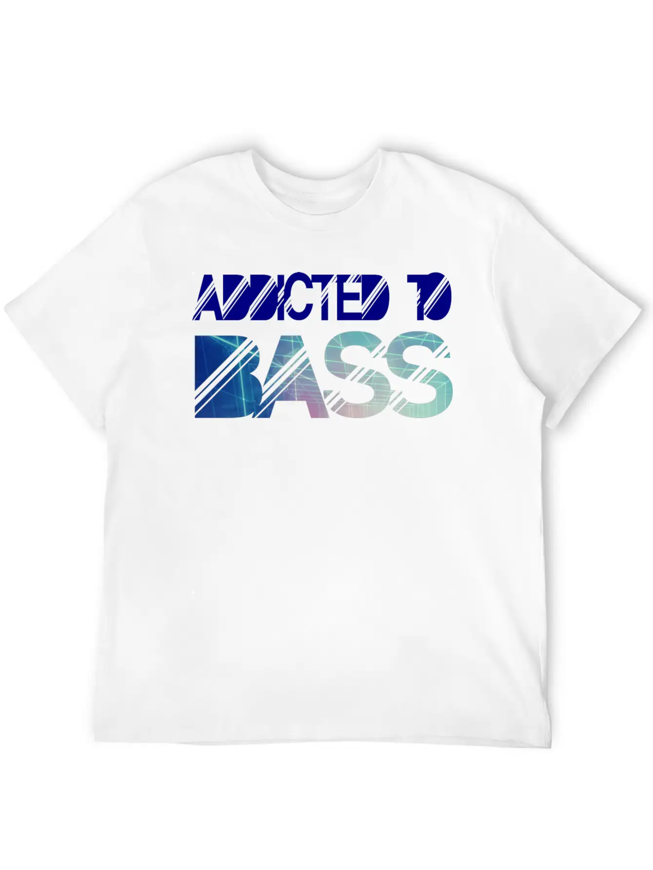 Addicted To Bass Unisex Casual T-Shirt – Clean Design For Daily Comfort