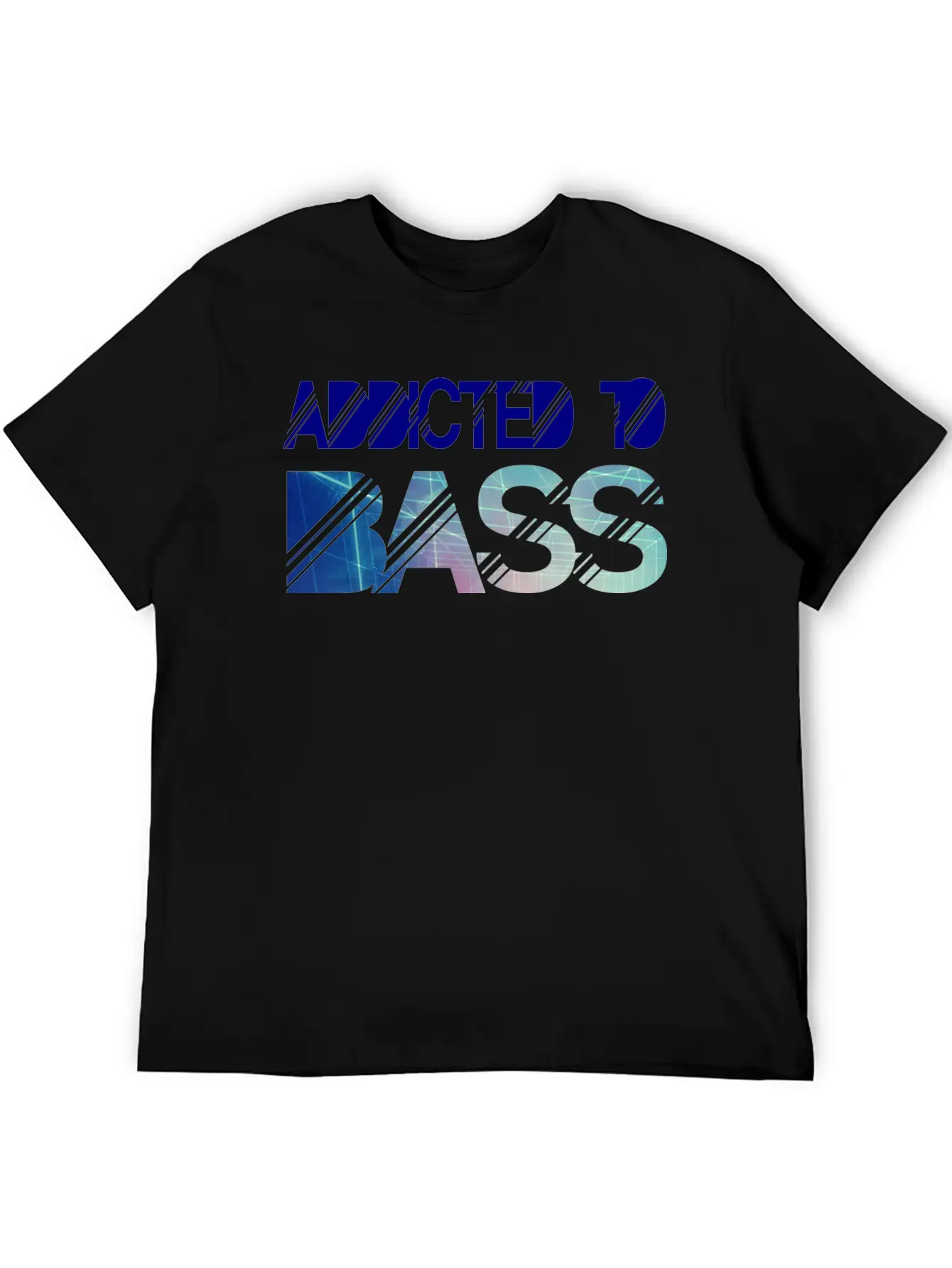 Addicted To Bass Unisex Casual T-Shirt – Clean Design For Daily Comfort