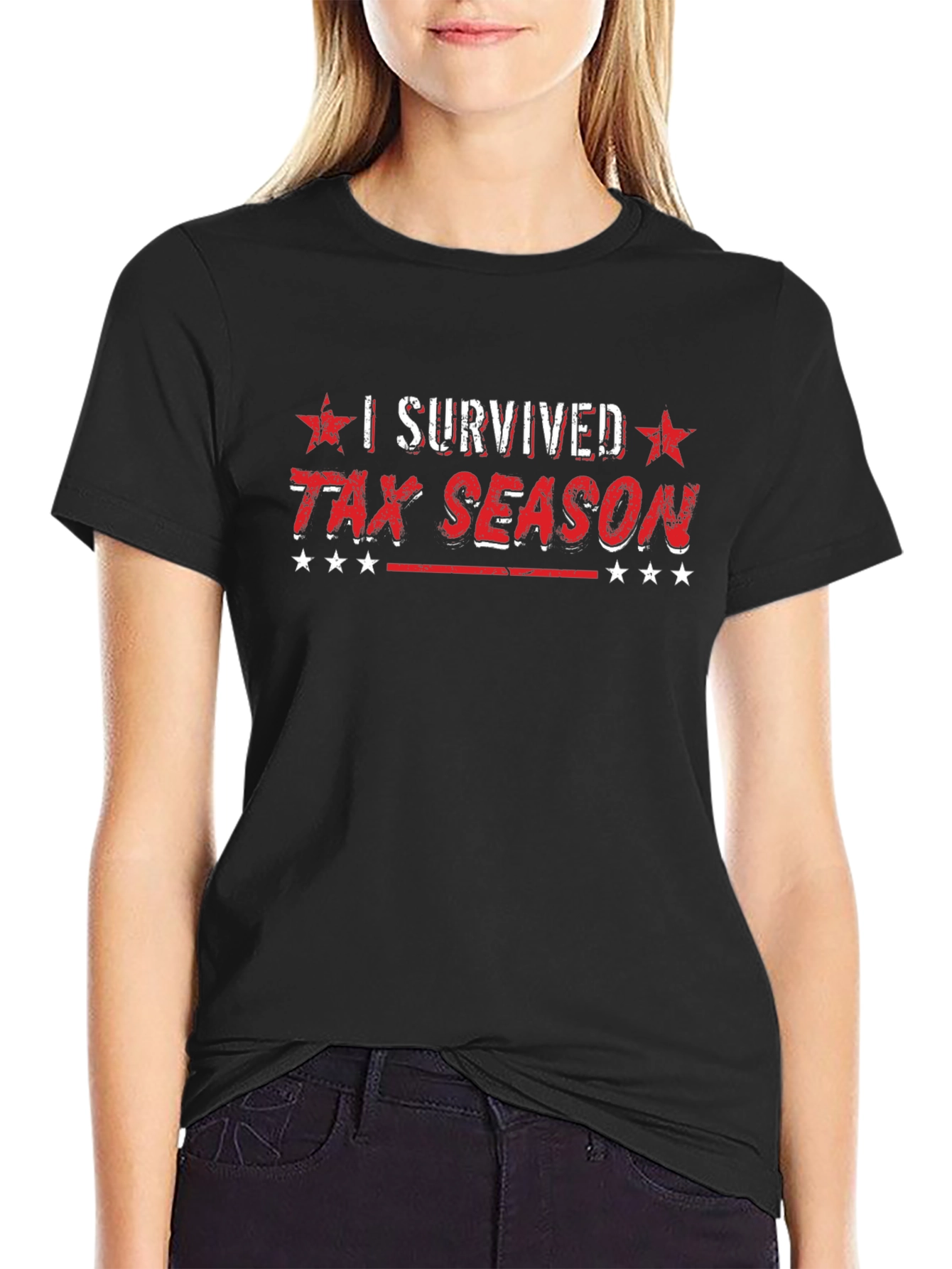 I Survived Tax Season Graphic T-Shirt