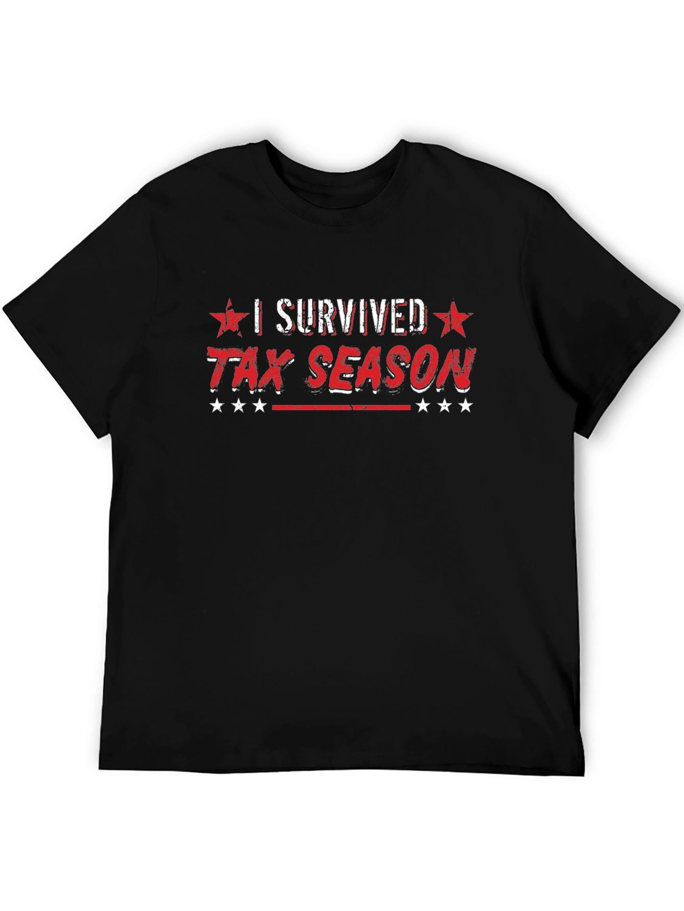 I Survived Tax Season Graphic T-Shirt