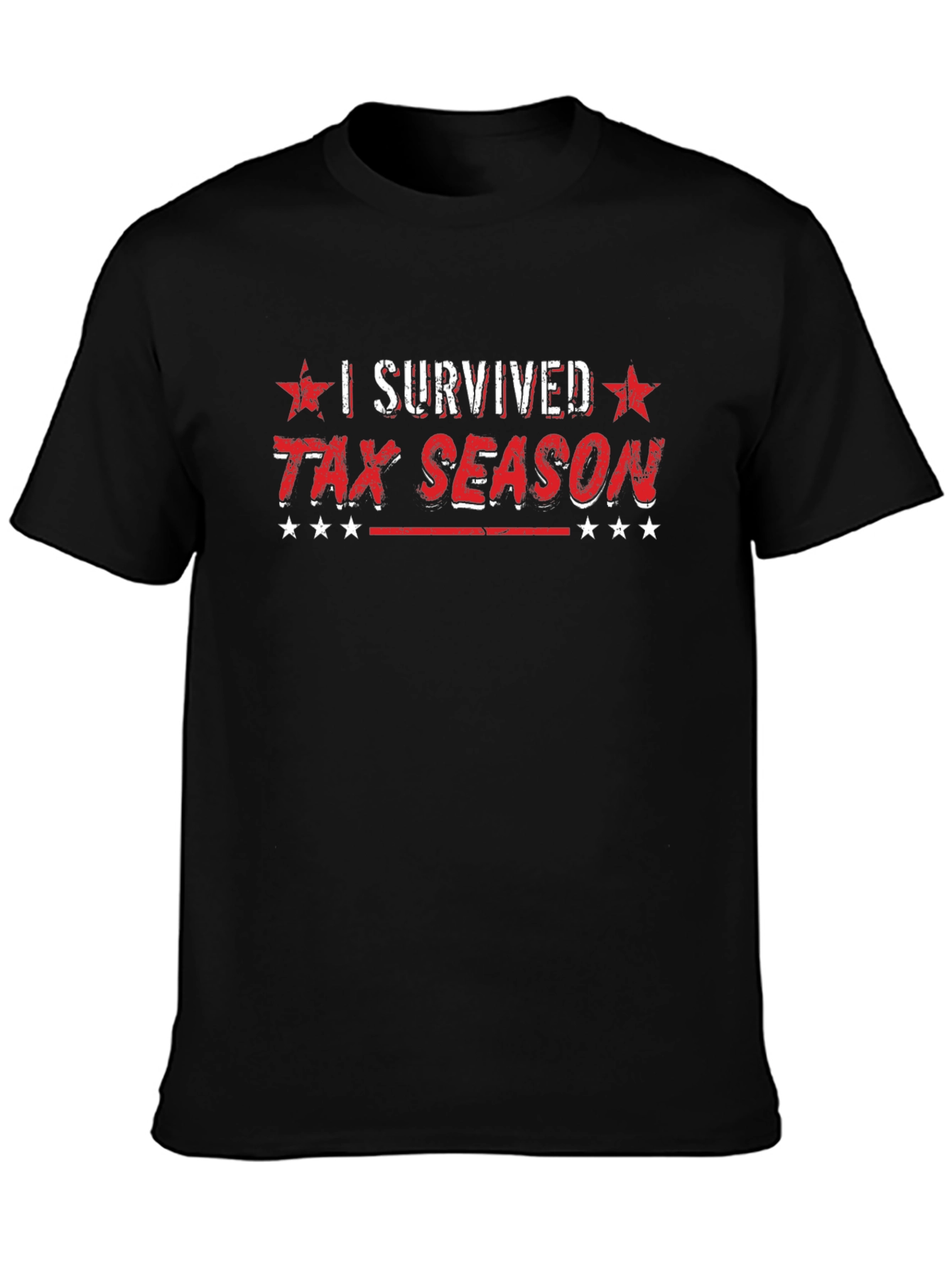 I Survived Tax Season Graphic T-Shirt