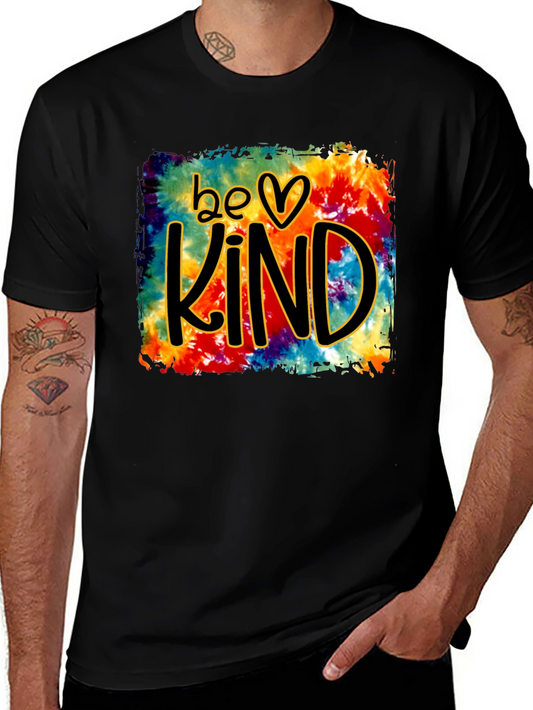 Be Kind Tie Dye Graphic T-Shirt