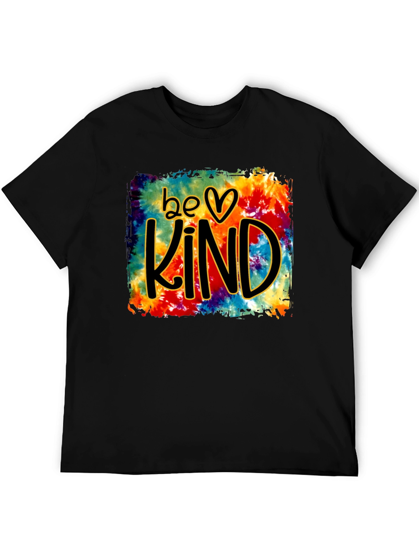 Be Kind Tie Dye Graphic T-Shirt