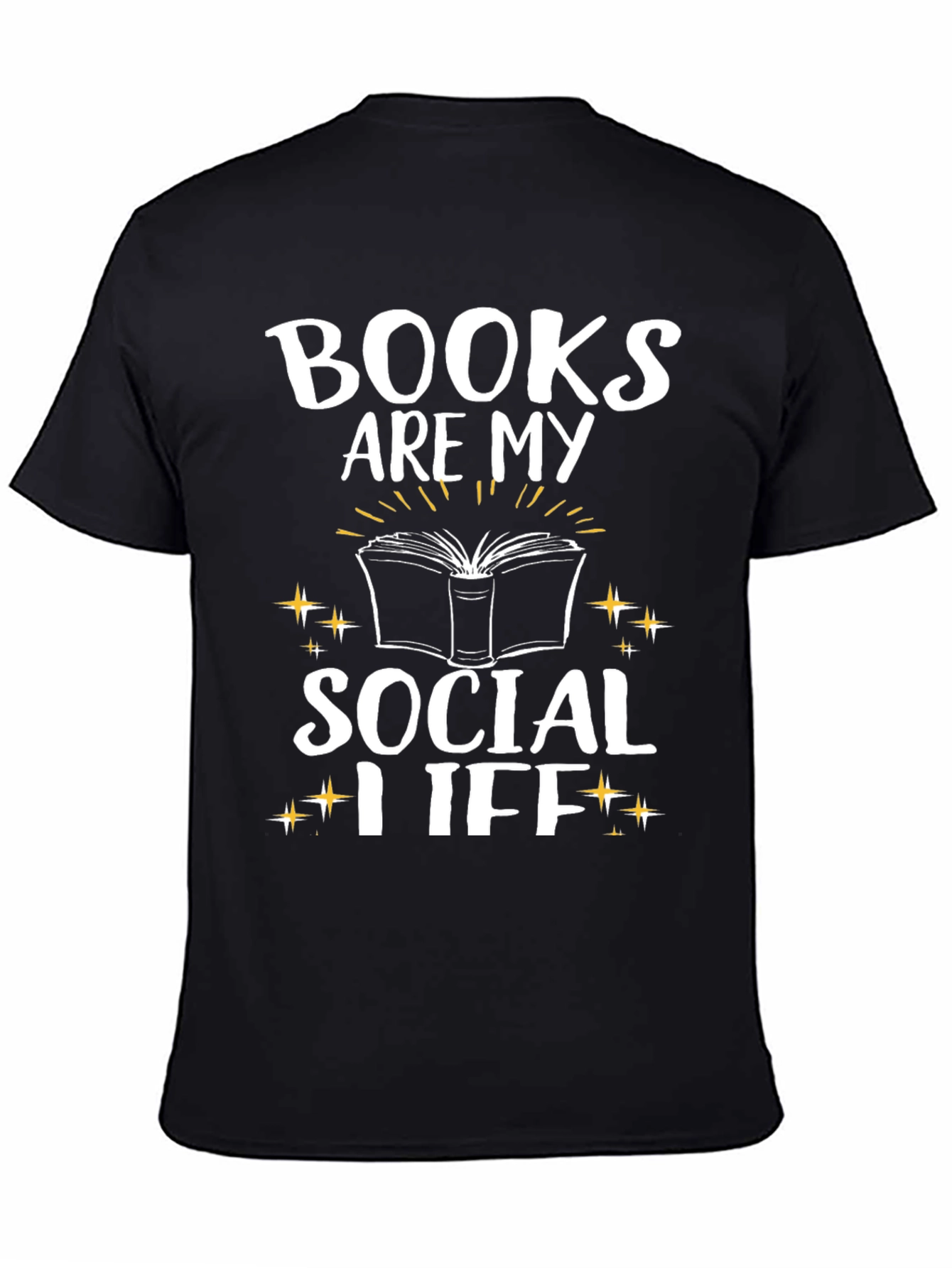 Books Are My Social Life T-Shirt