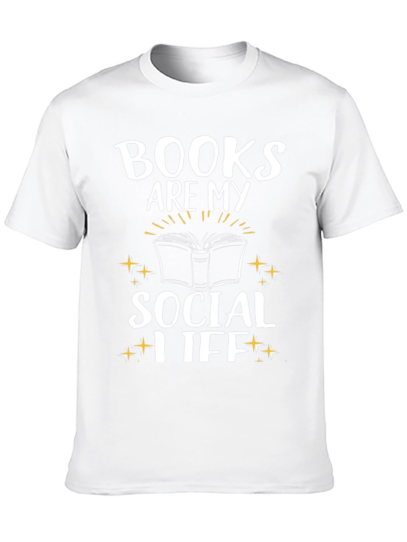 Books Are My Social Life T-Shirt