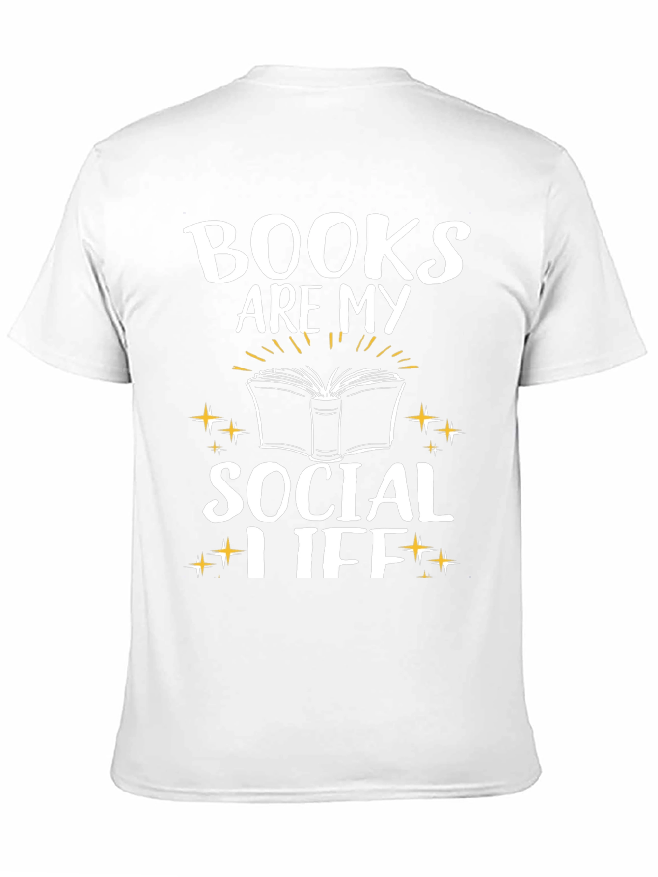 Books Are My Social Life T-Shirt