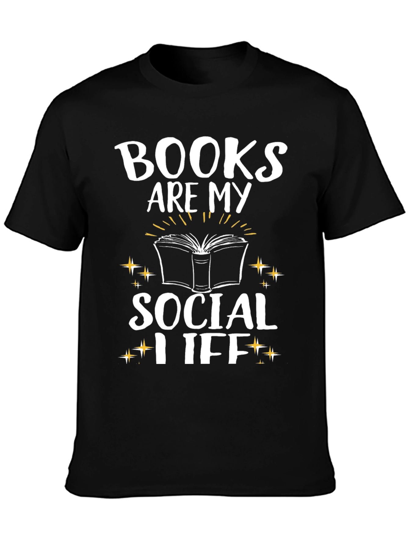 Books Are My Social Life T-Shirt