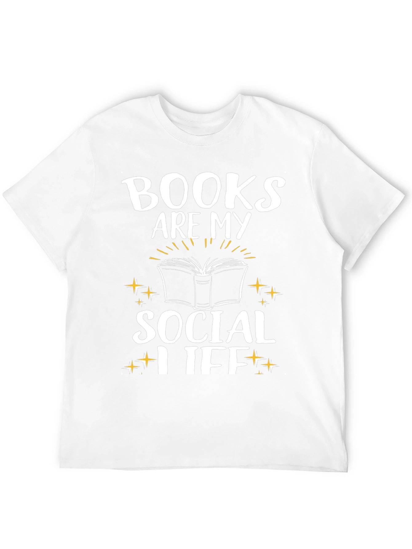 Books Are My Social Life T-Shirt