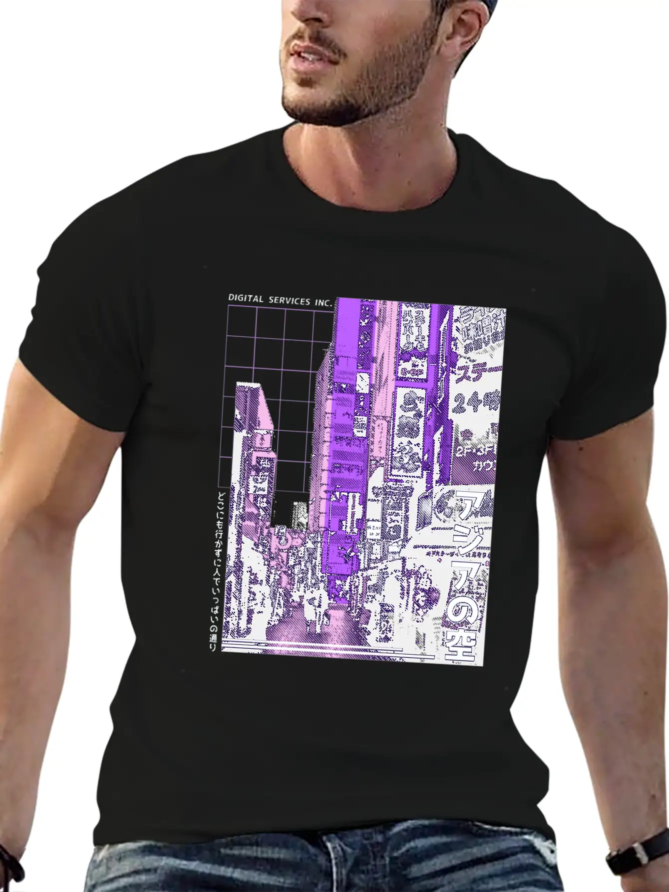 Aesthetic Vaporwave. Japan 80s 90s Tokyo Unisex Casual T-Shirt – Clean Design For Daily Comfort