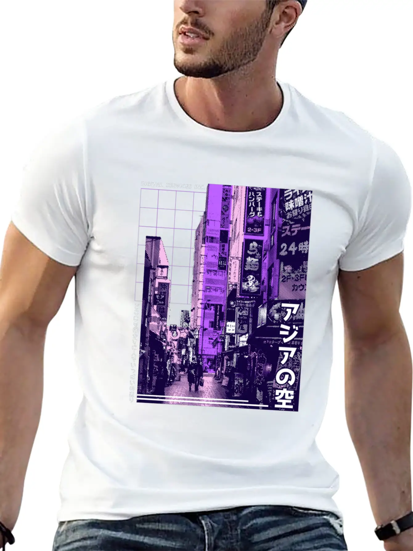 Aesthetic Vaporwave. Japan 80s 90s Tokyo Unisex Casual T-Shirt – Clean Design For Daily Comfort