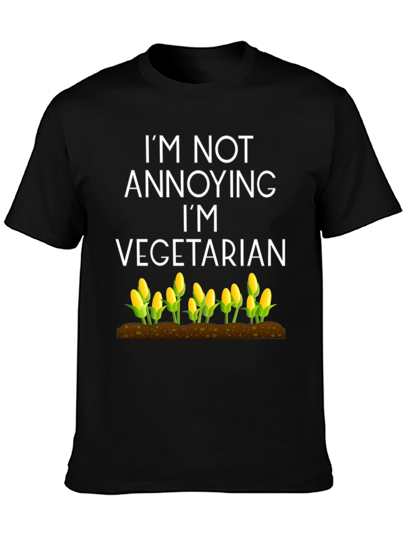 Vegetarian Corn Graphic Tee