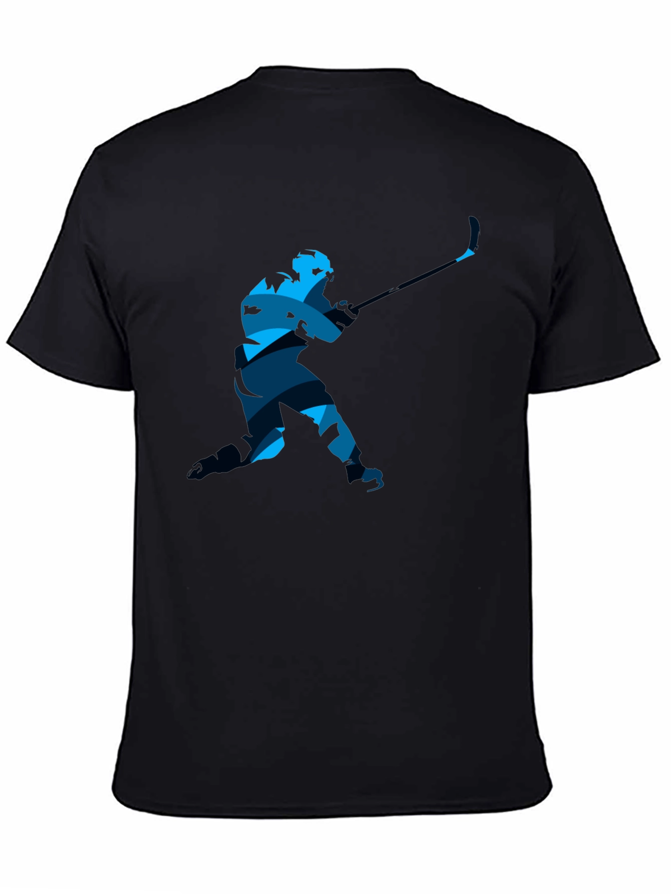 Hockey Player Graphic Tee - Stylish Comfort