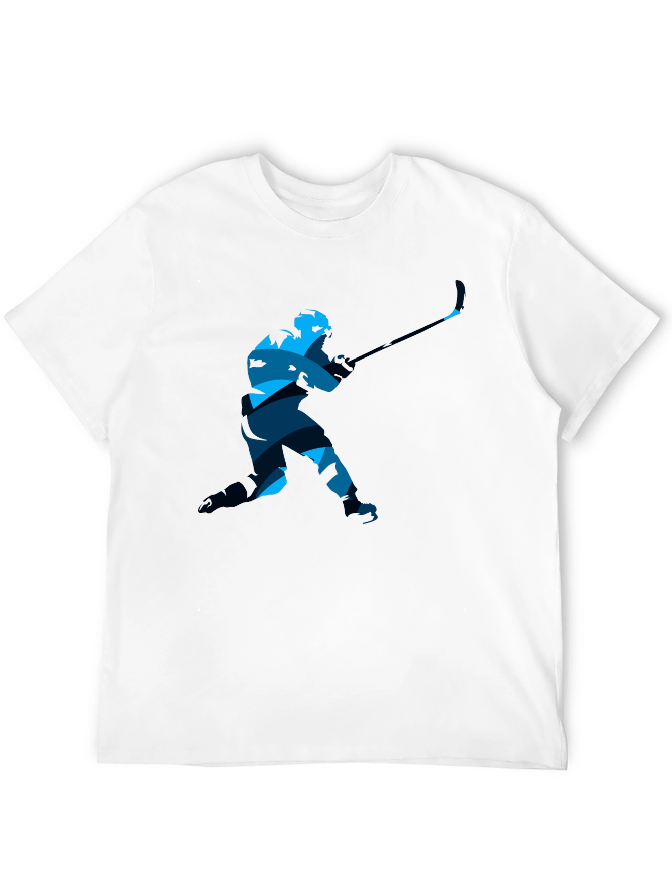 Hockey Player Graphic Tee - Stylish Comfort