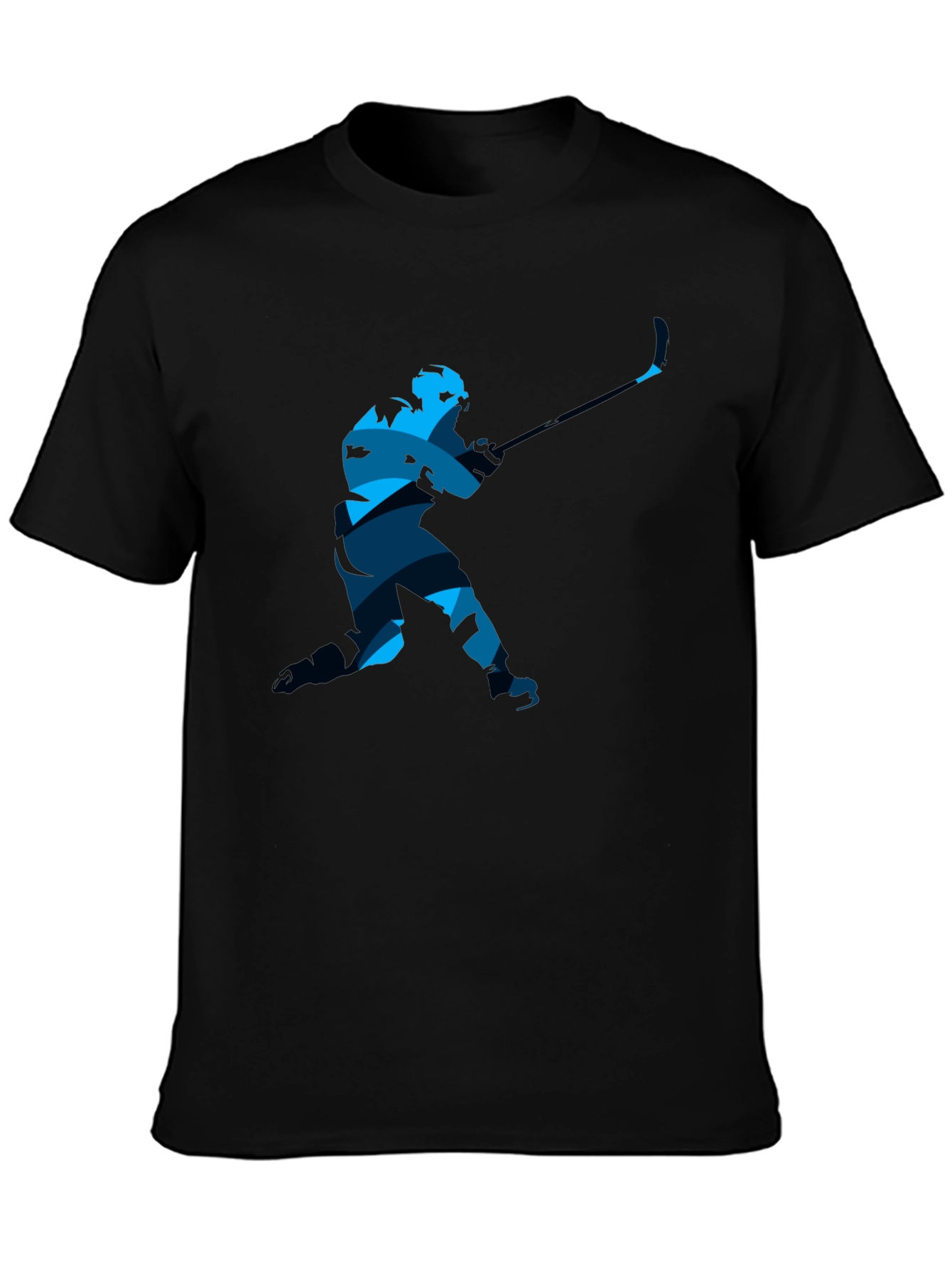 Hockey Player Graphic Tee - Stylish Comfort