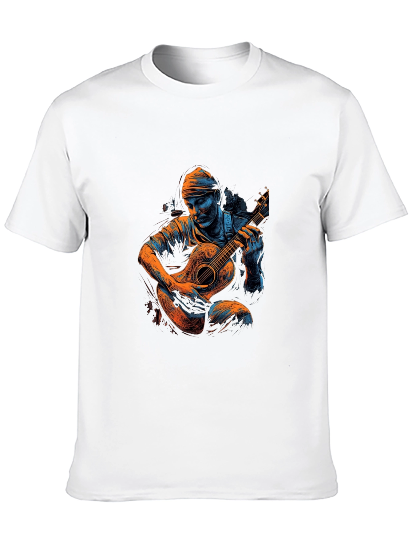 Guitar Player Graphic T-Shirt