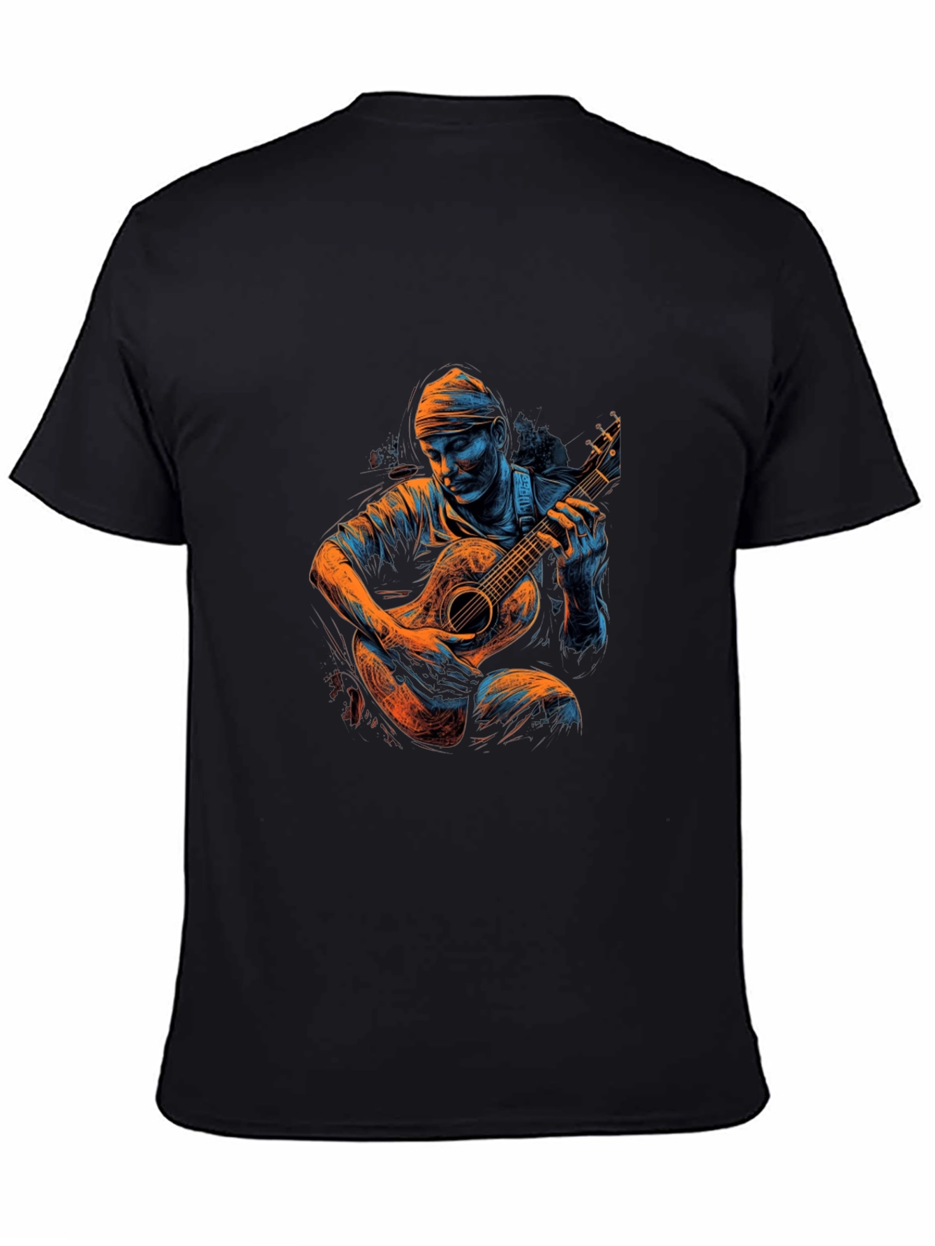 Guitar Player Graphic T-Shirt