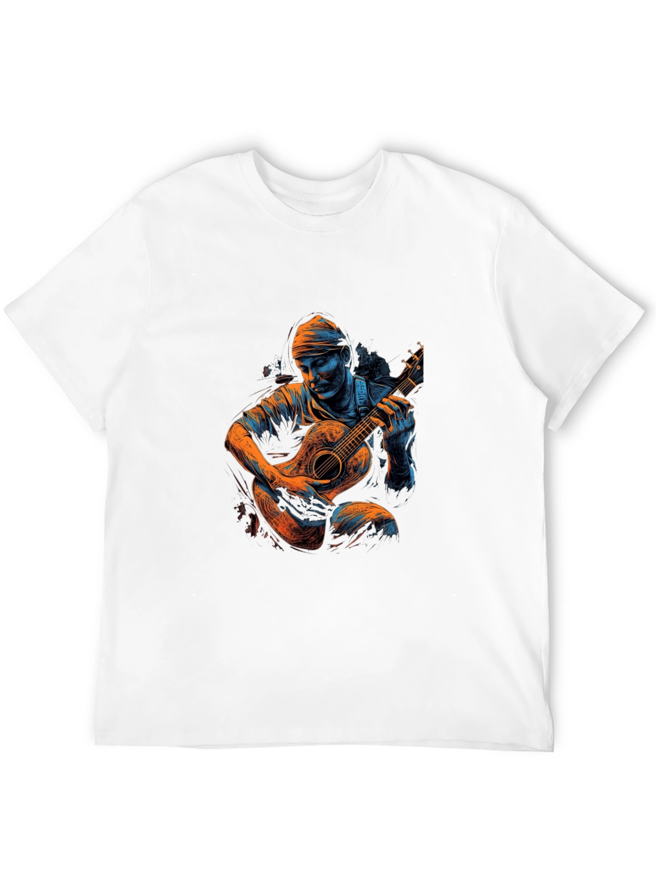 Guitar Player Graphic T-Shirt