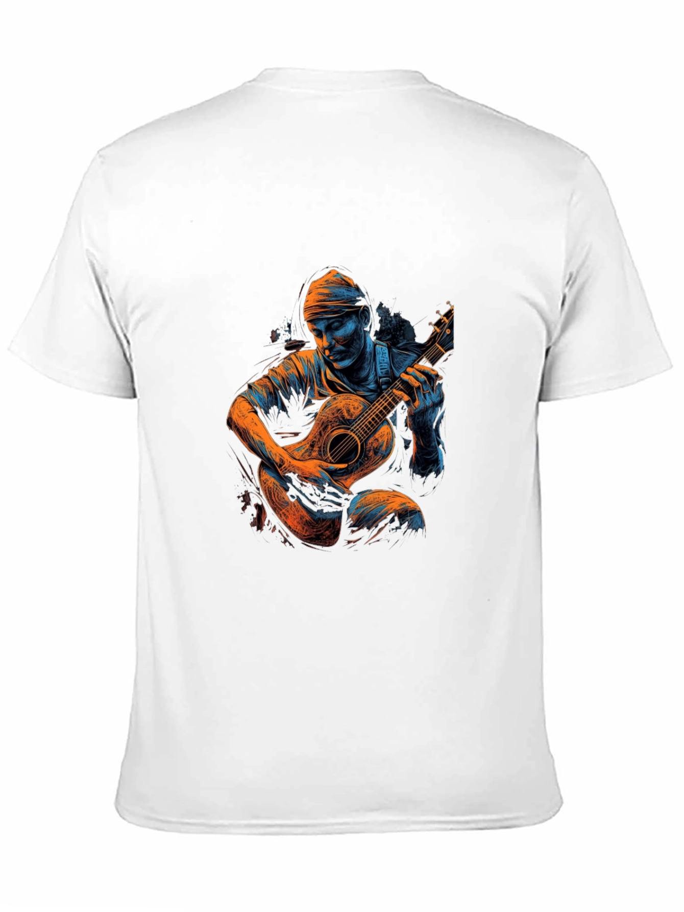 Guitar Player Graphic T-Shirt