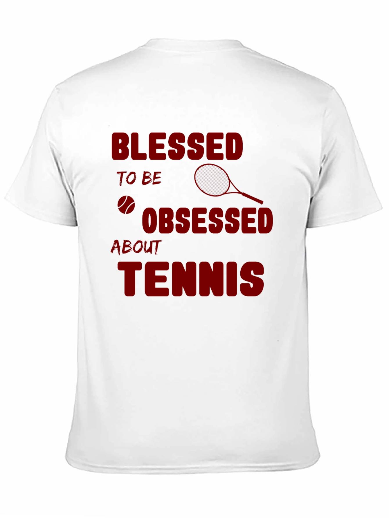 Blessed Obsessed Tennis Graphic T-Shirt