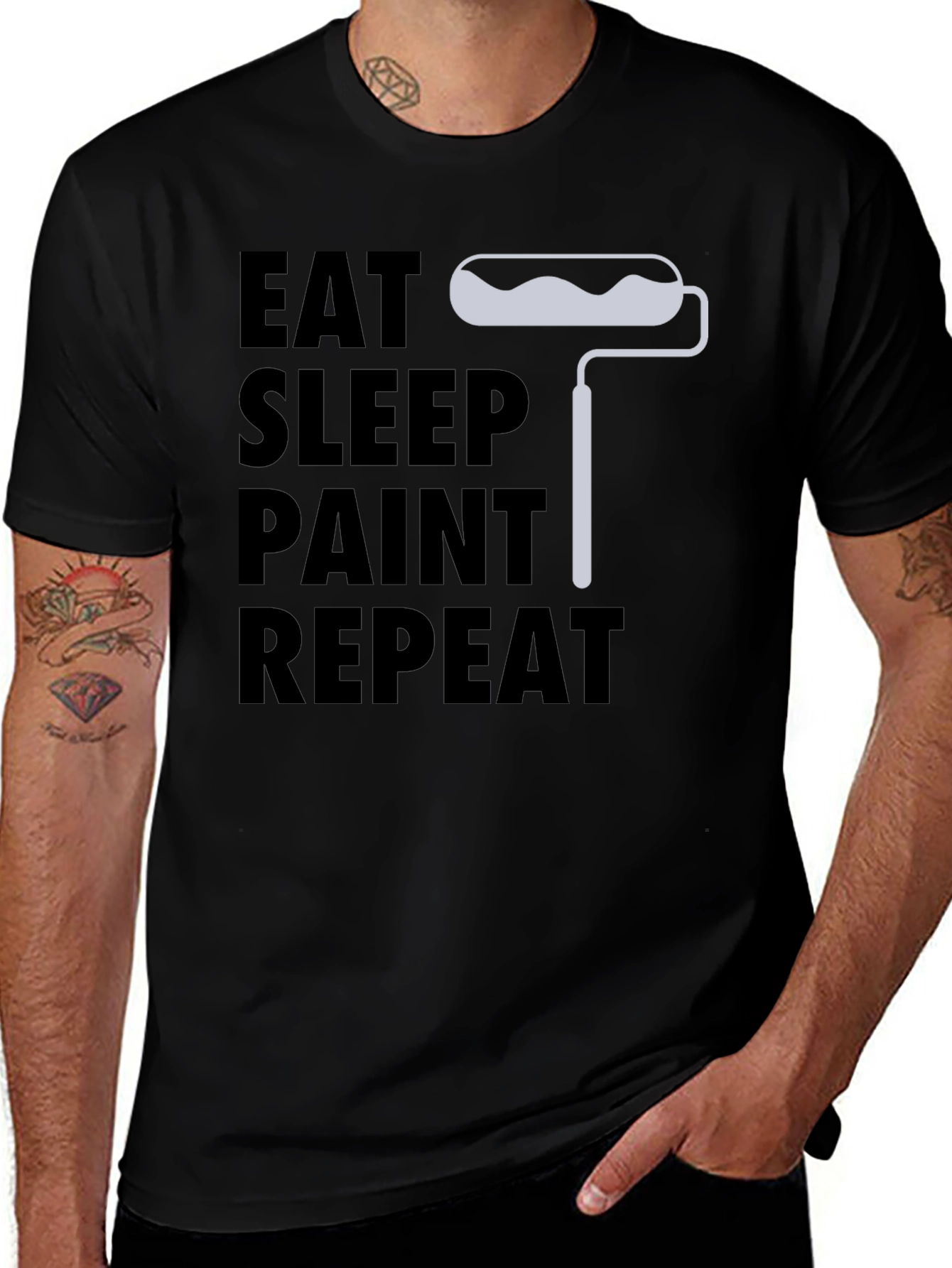 Eat Sleep Paint Repeat T-Shirt