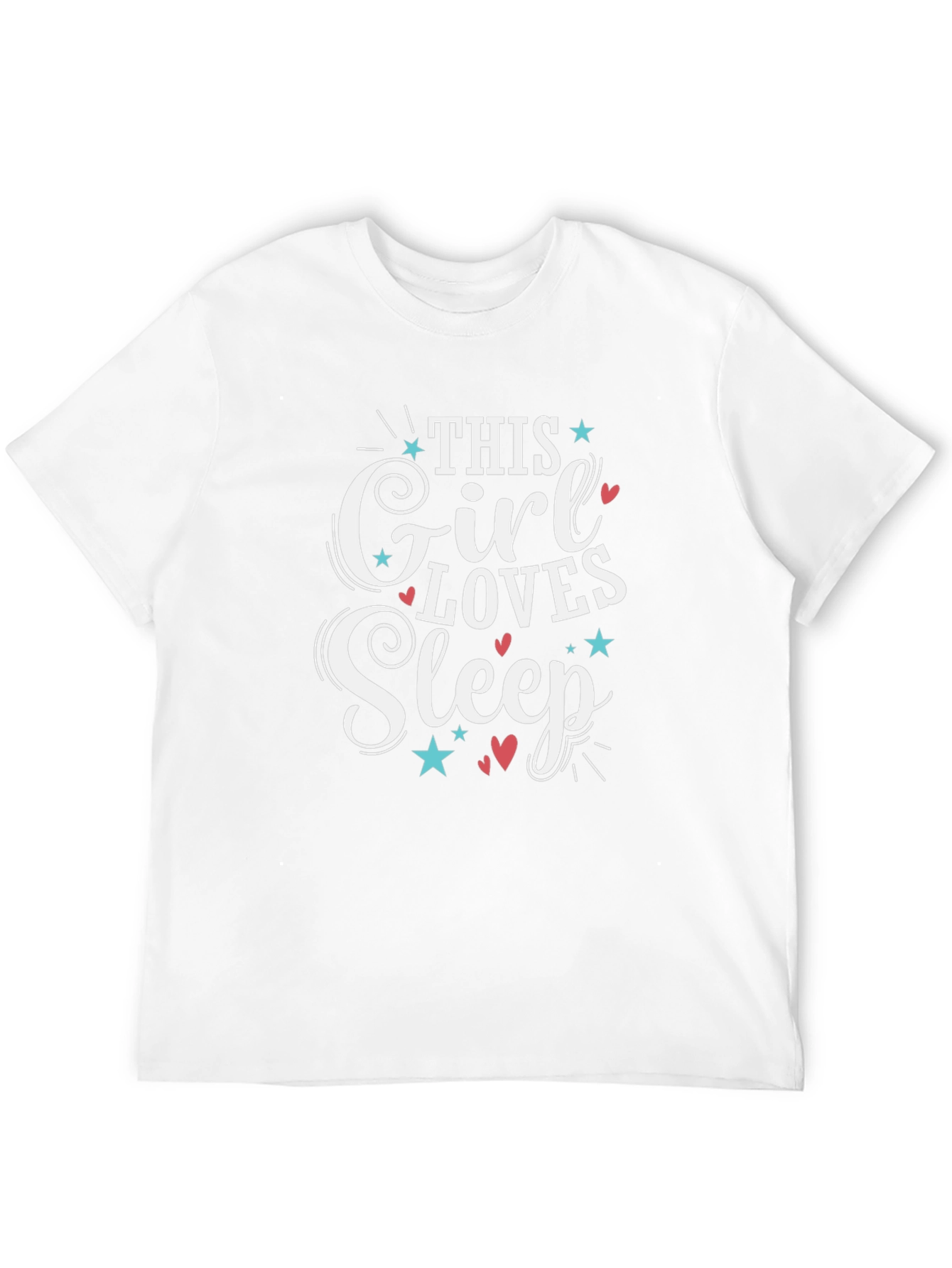 This Girl Loves Sleep Graphic T-Shirt
