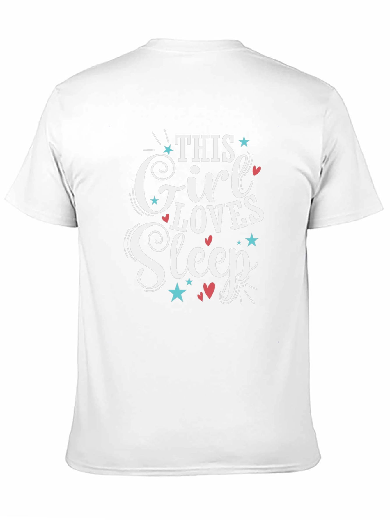 This Girl Loves Sleep Graphic T-Shirt