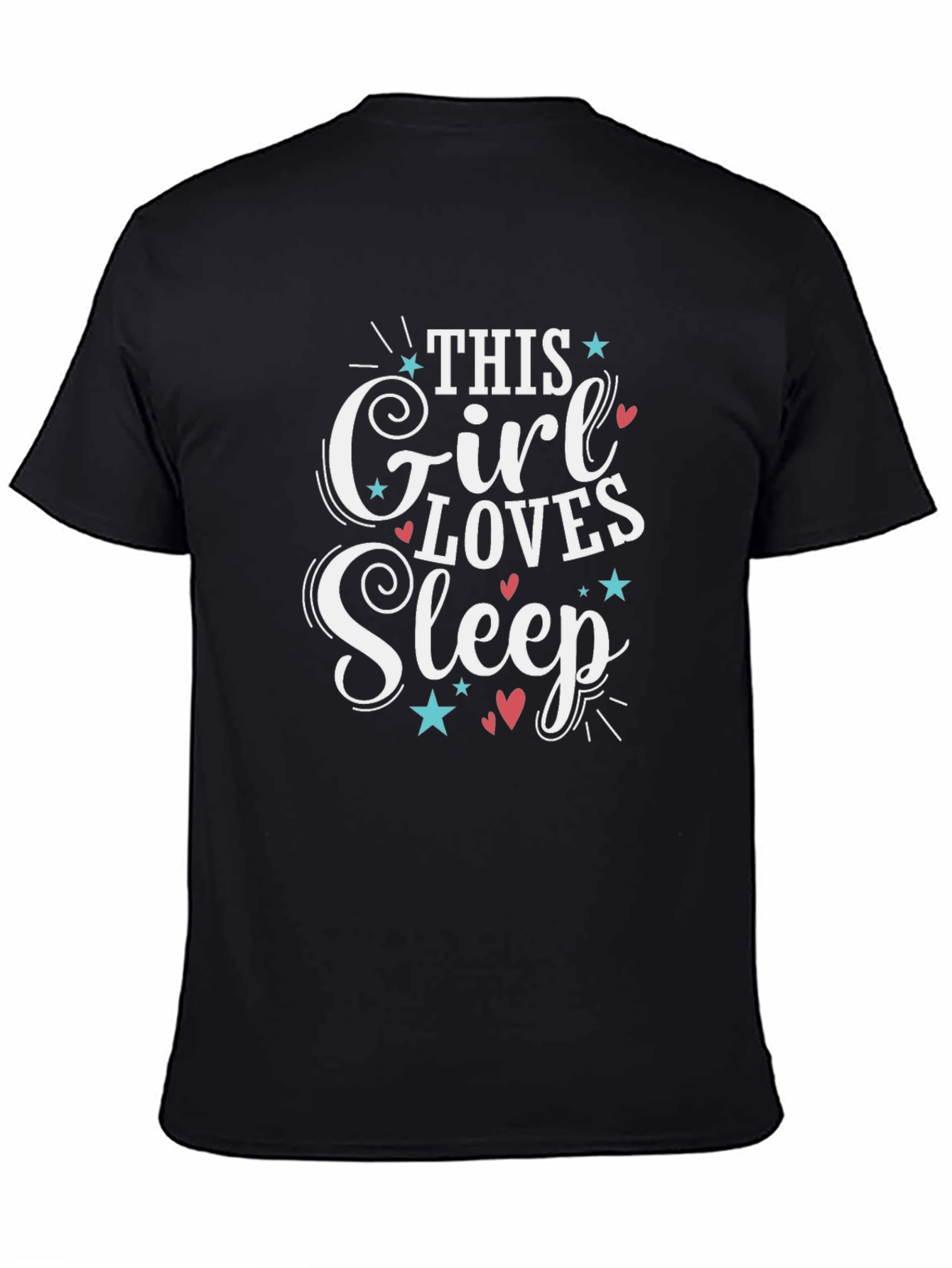 This Girl Loves Sleep Graphic T-Shirt