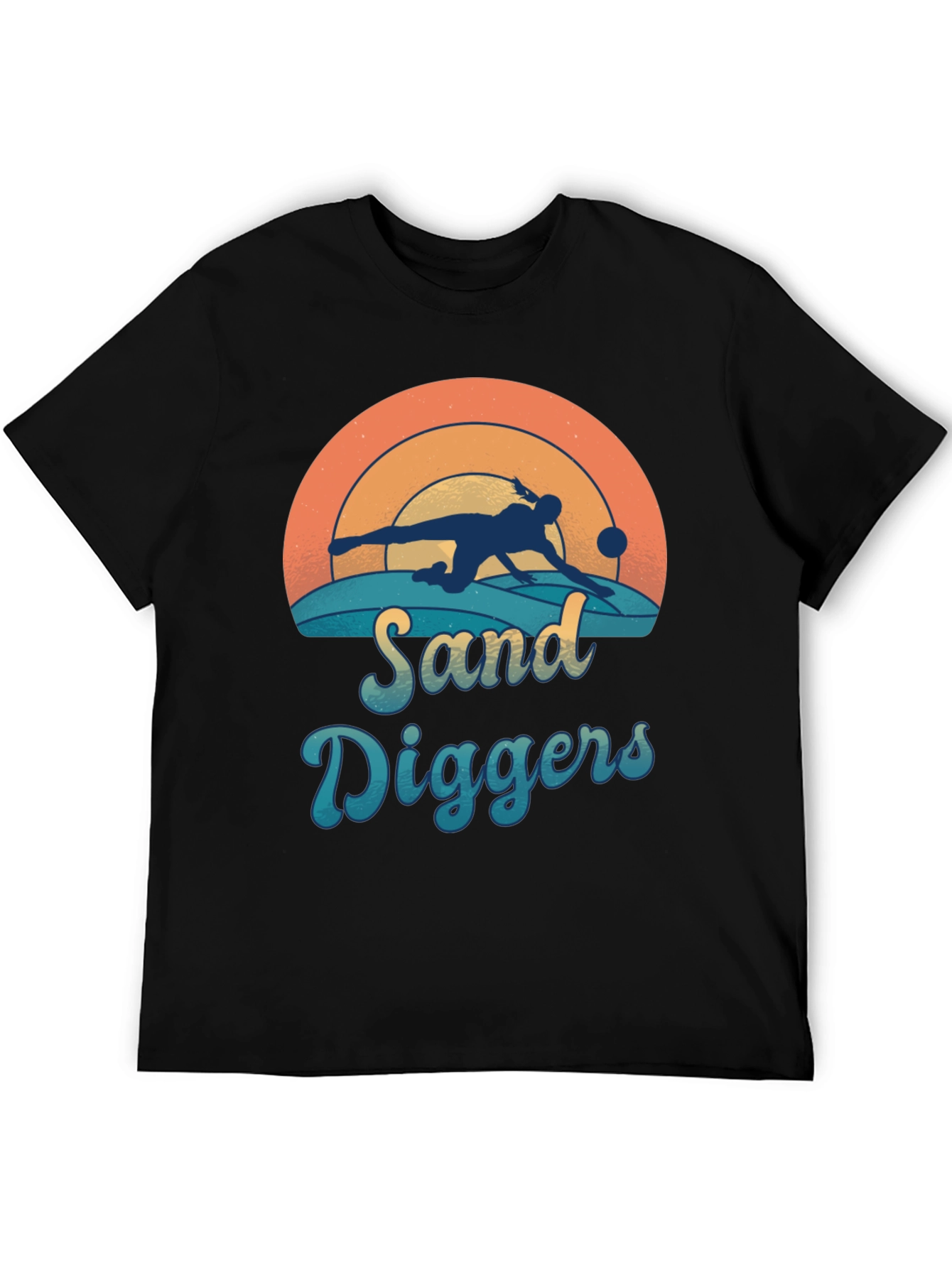 Sand Diggers Graphic Tee - Beach Pool Player Shirt