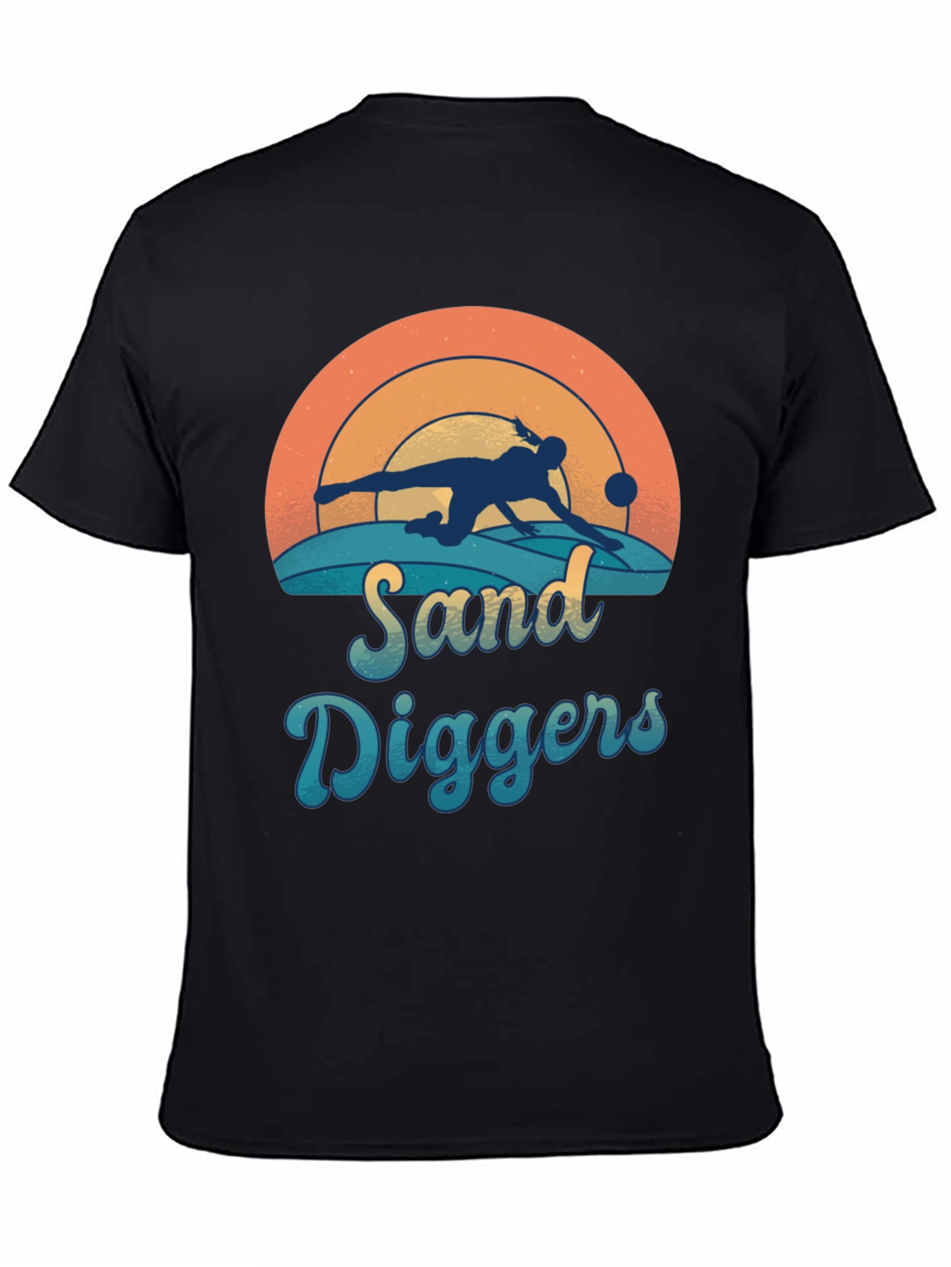 Sand Diggers Graphic Tee - Beach Pool Player Shirt
