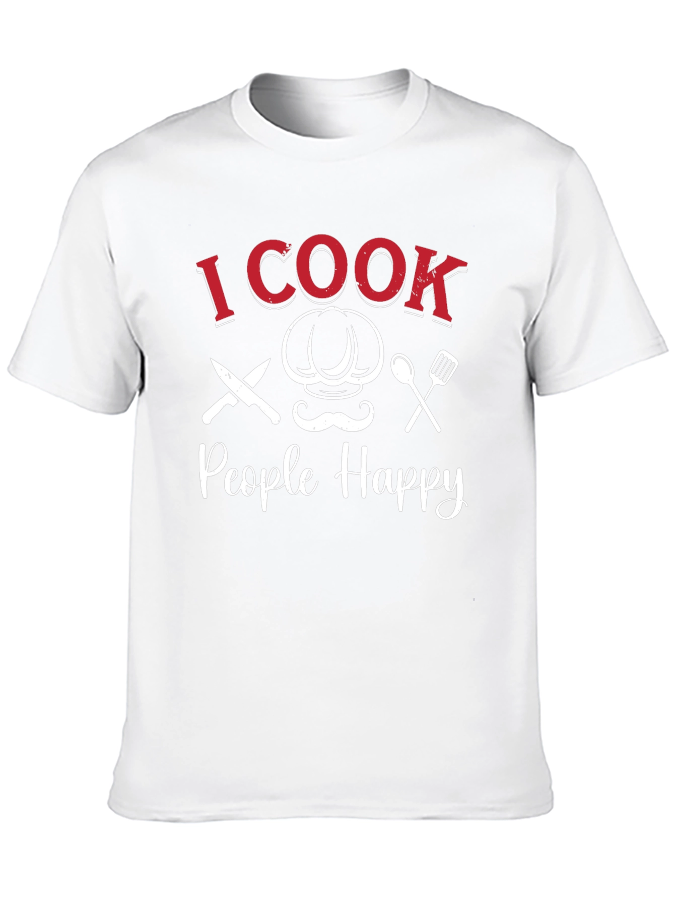 I Cook People Happy Graphic T-Shirt