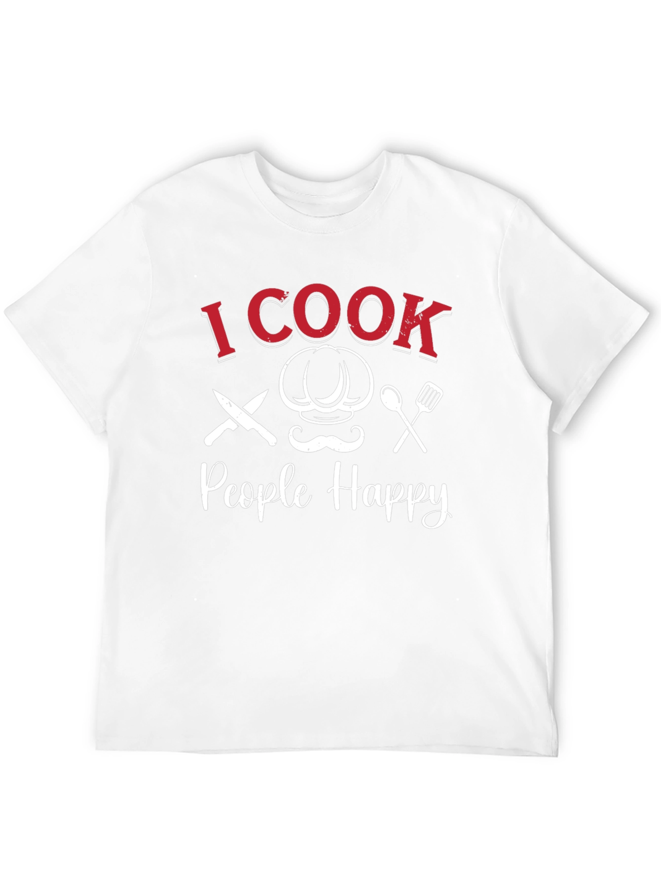 I Cook People Happy Graphic T-Shirt