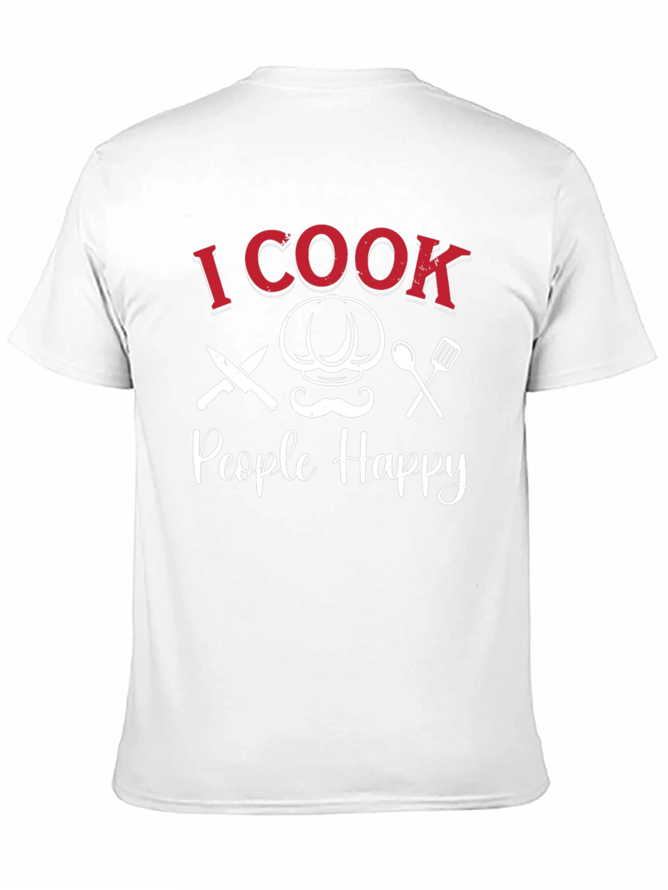 I Cook People Happy Graphic T-Shirt