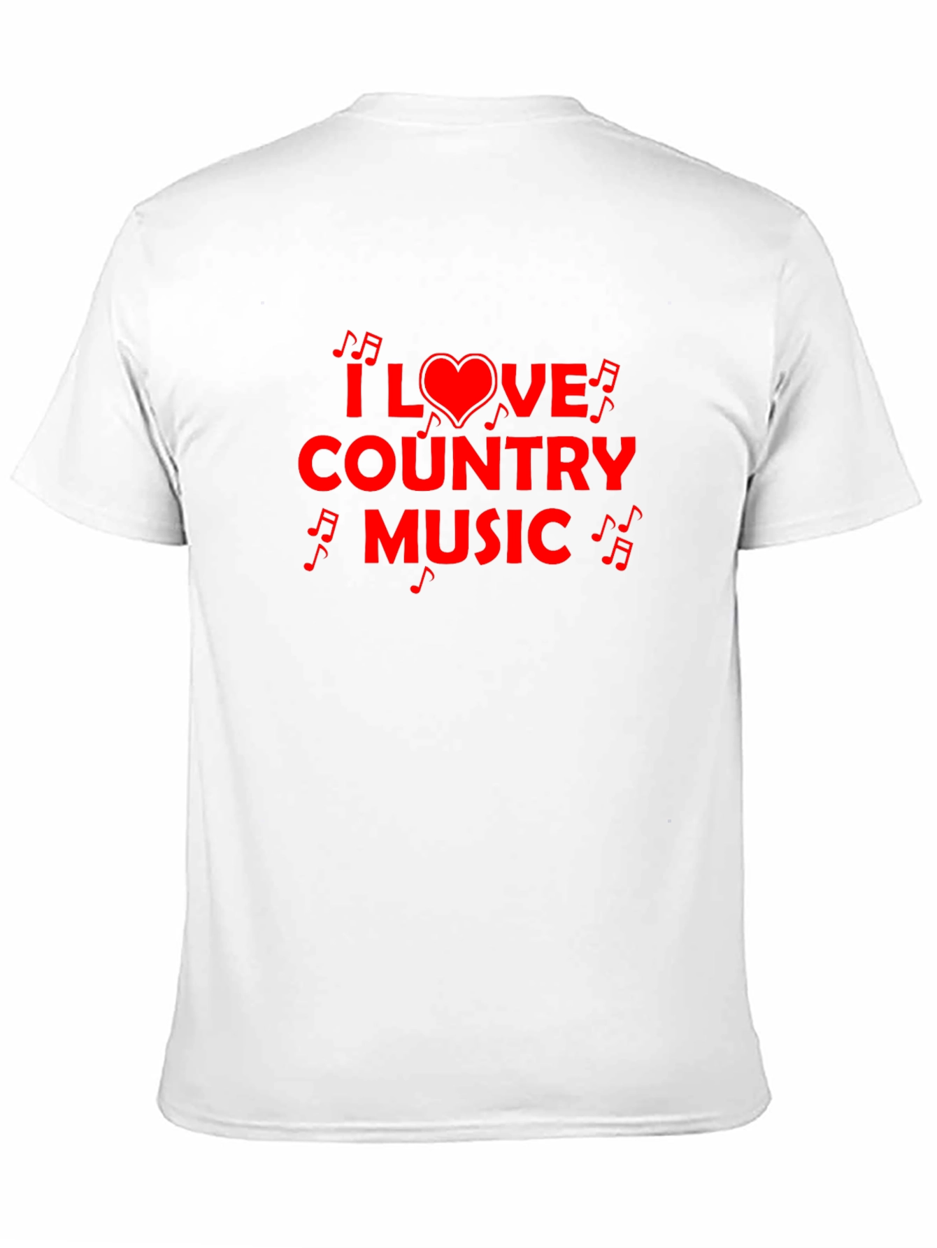 I Love Country Music Graphic T-Shirt