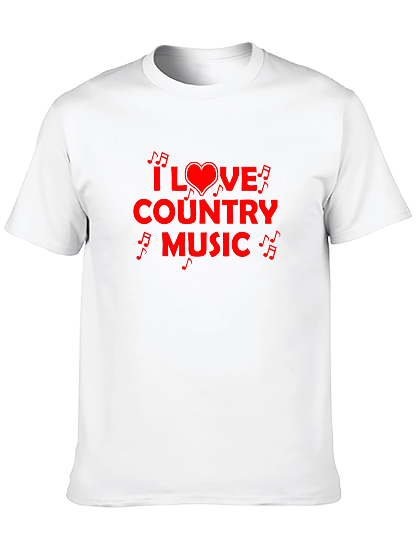I Love Country Music Graphic T-Shirt