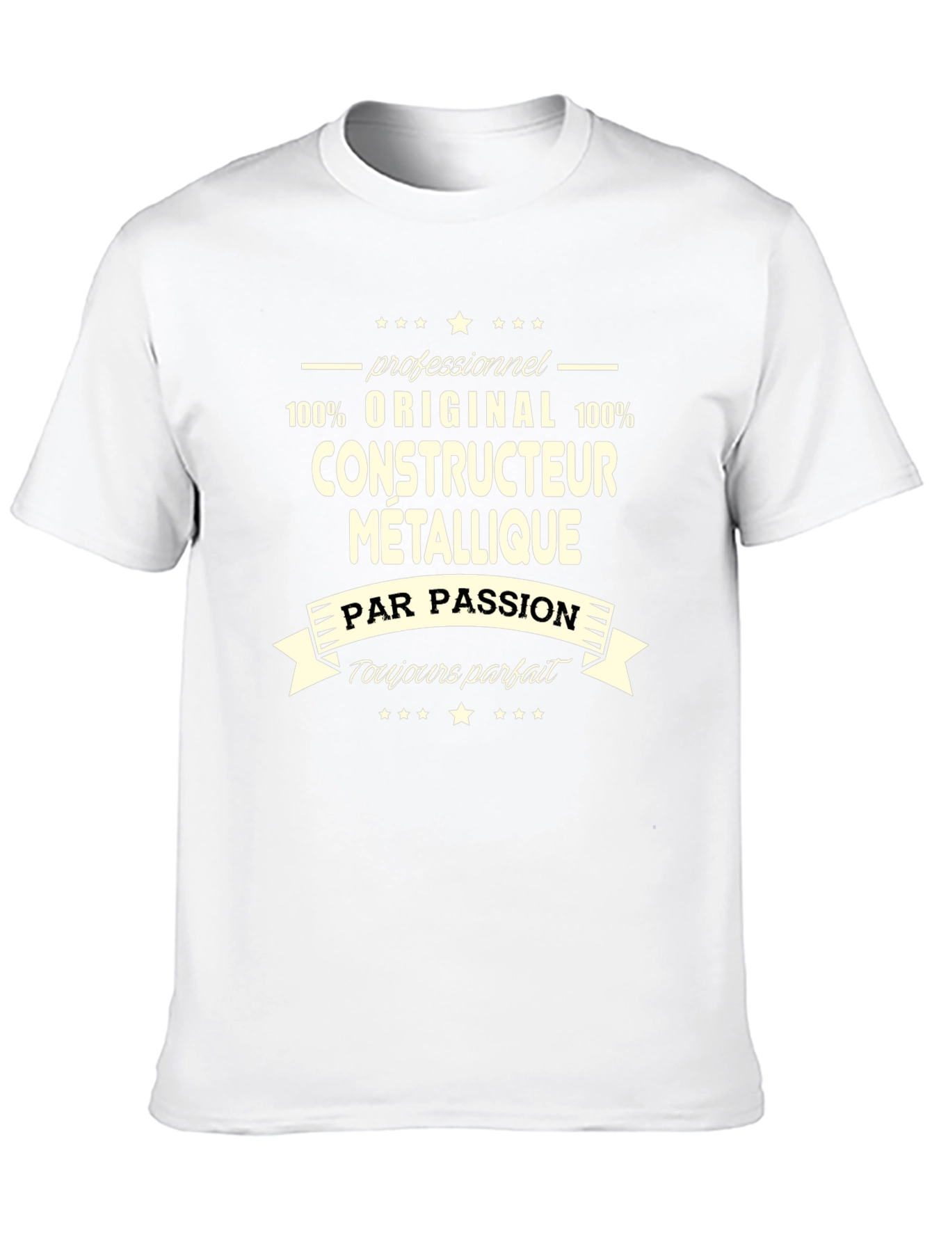 Constructeur Metallique T-Shirt - Original & Professionnel