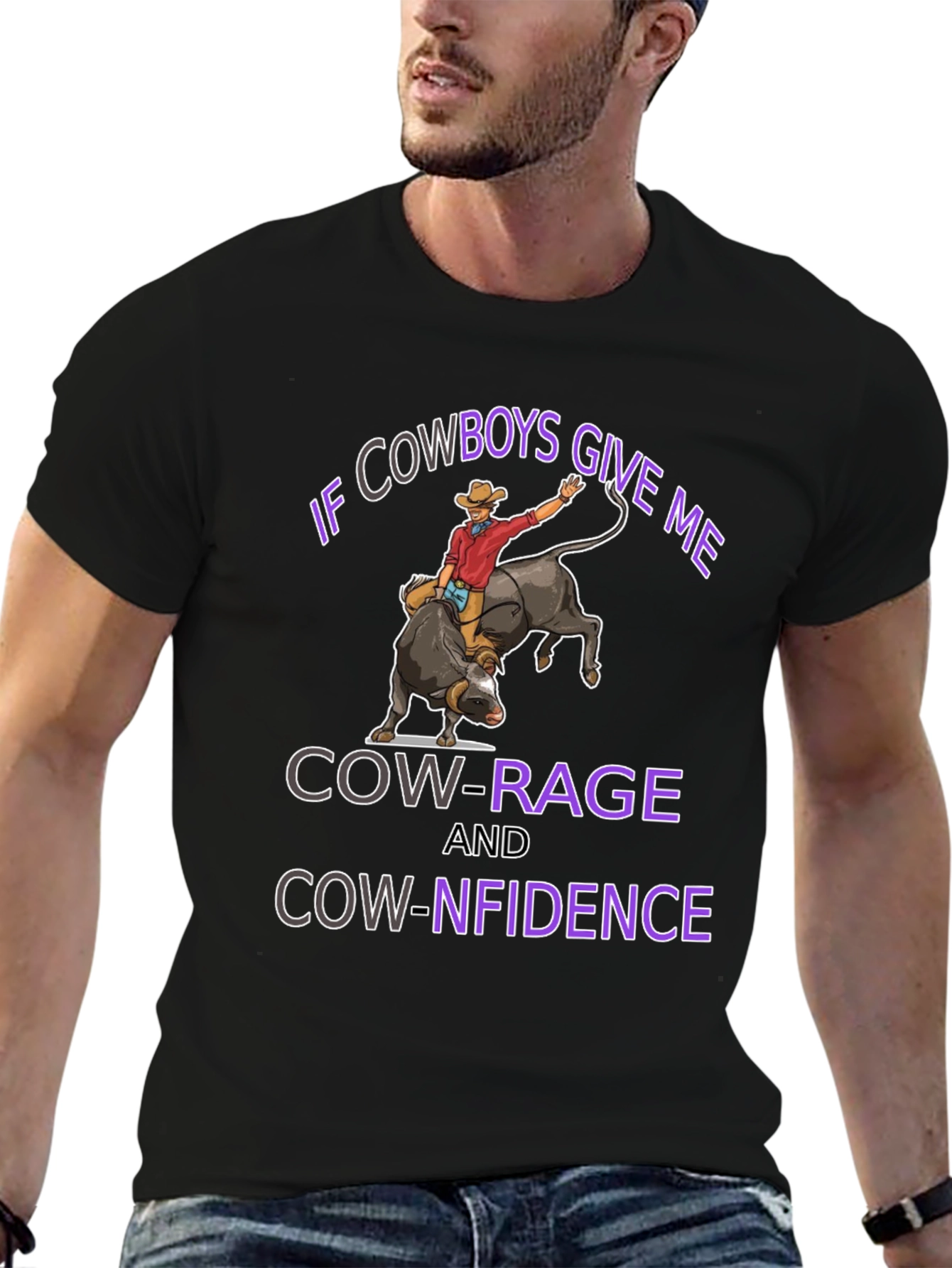 Cowboy Humor Graphic Tee
