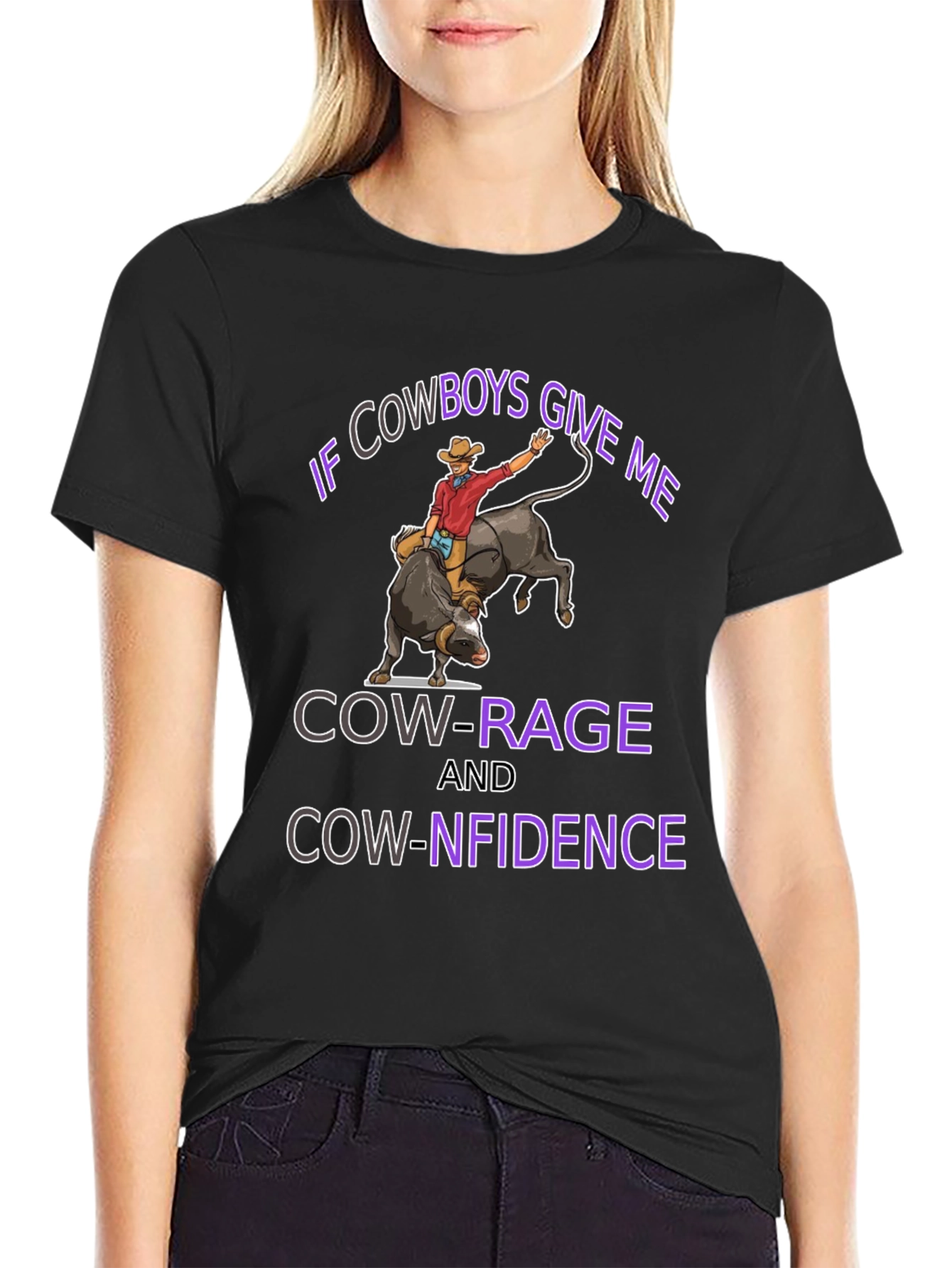 Cowboy Humor Graphic Tee