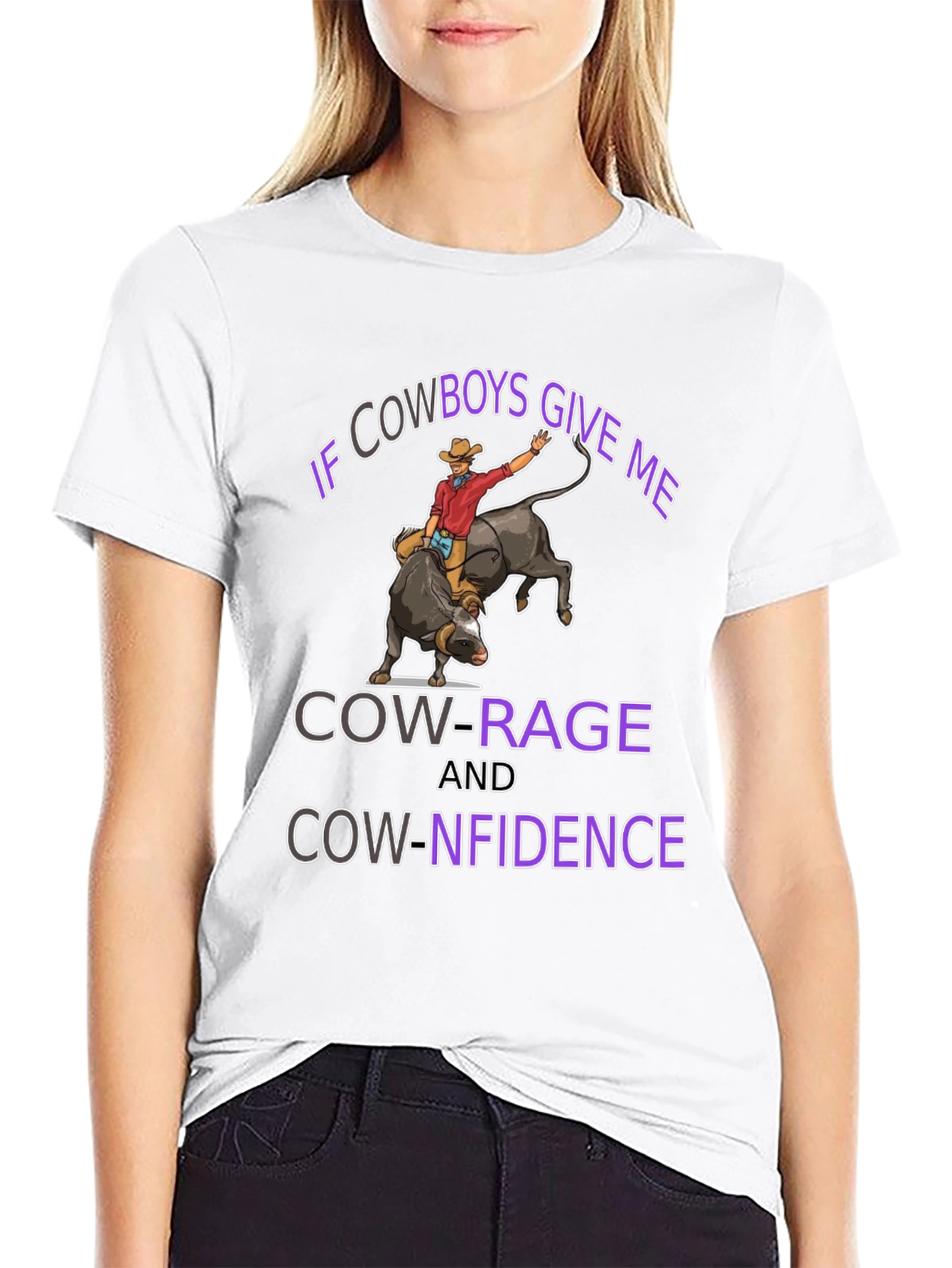 Cowboy Humor Graphic Tee