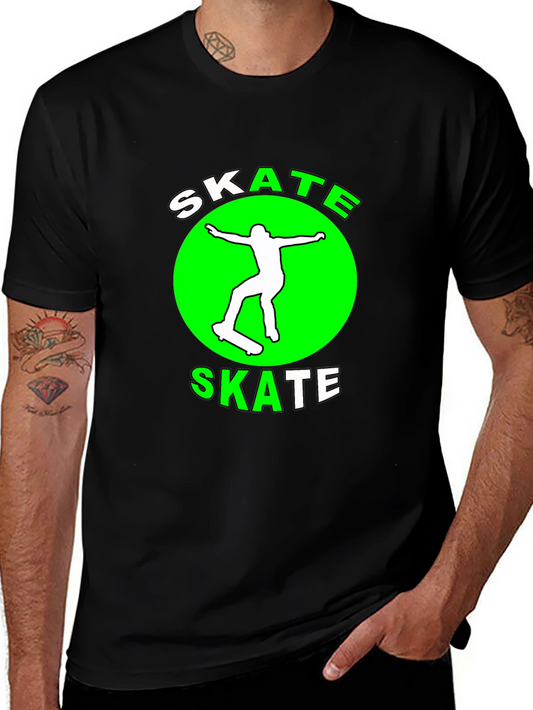 Skate T-Shirt - Cool Skateboarder Graphic Tee
