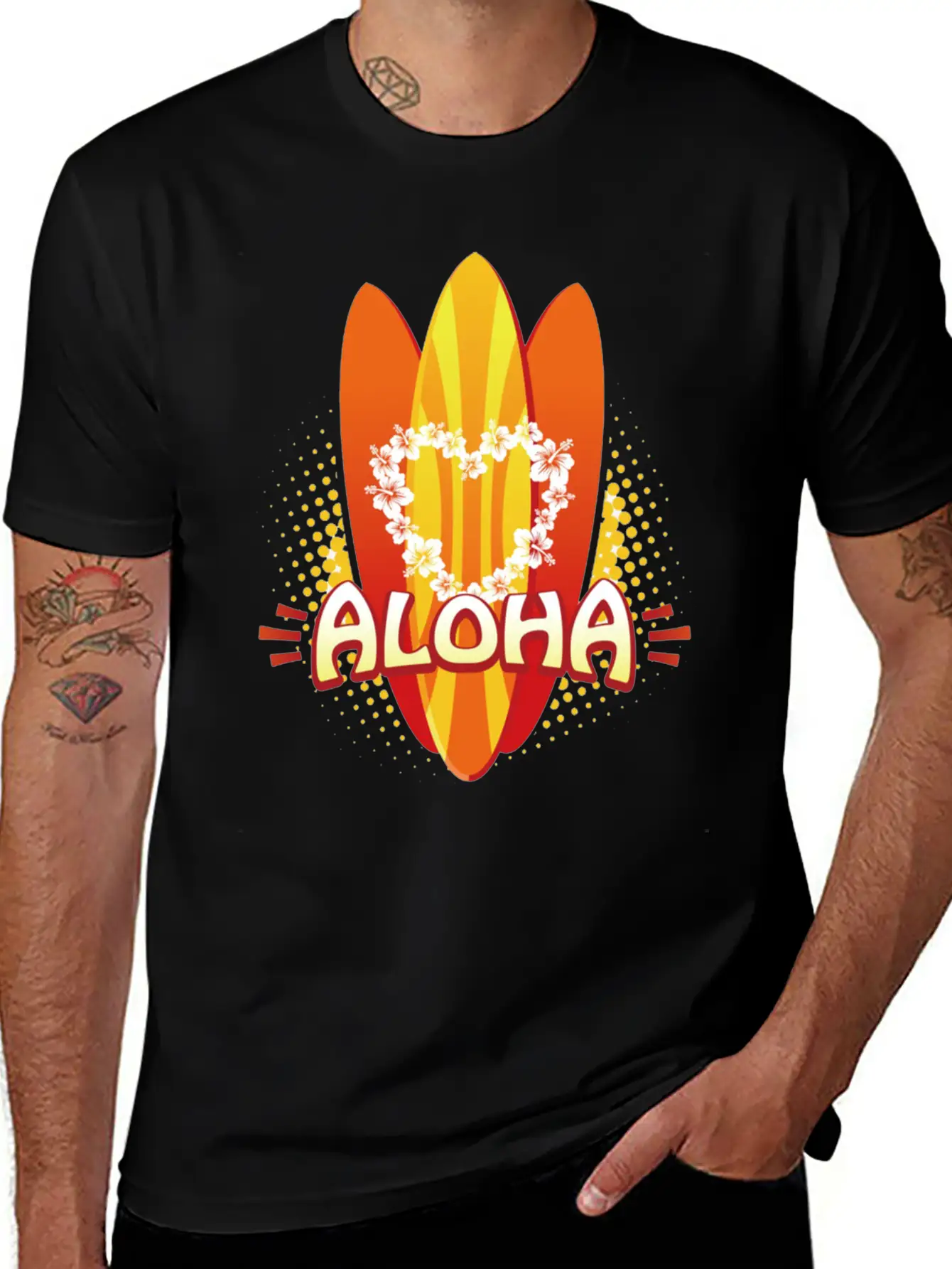 Aloha Love Unisex Casual T-Shirt – Clean Design For Daily Comfort