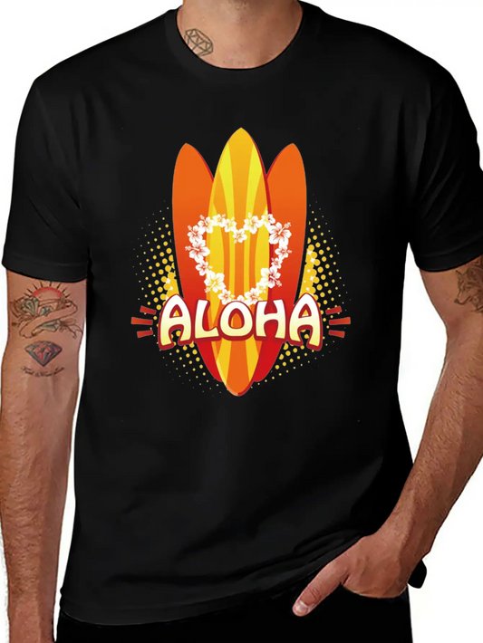 Aloha Love Unisex Casual T-Shirt – Clean Design For Daily Comfort
