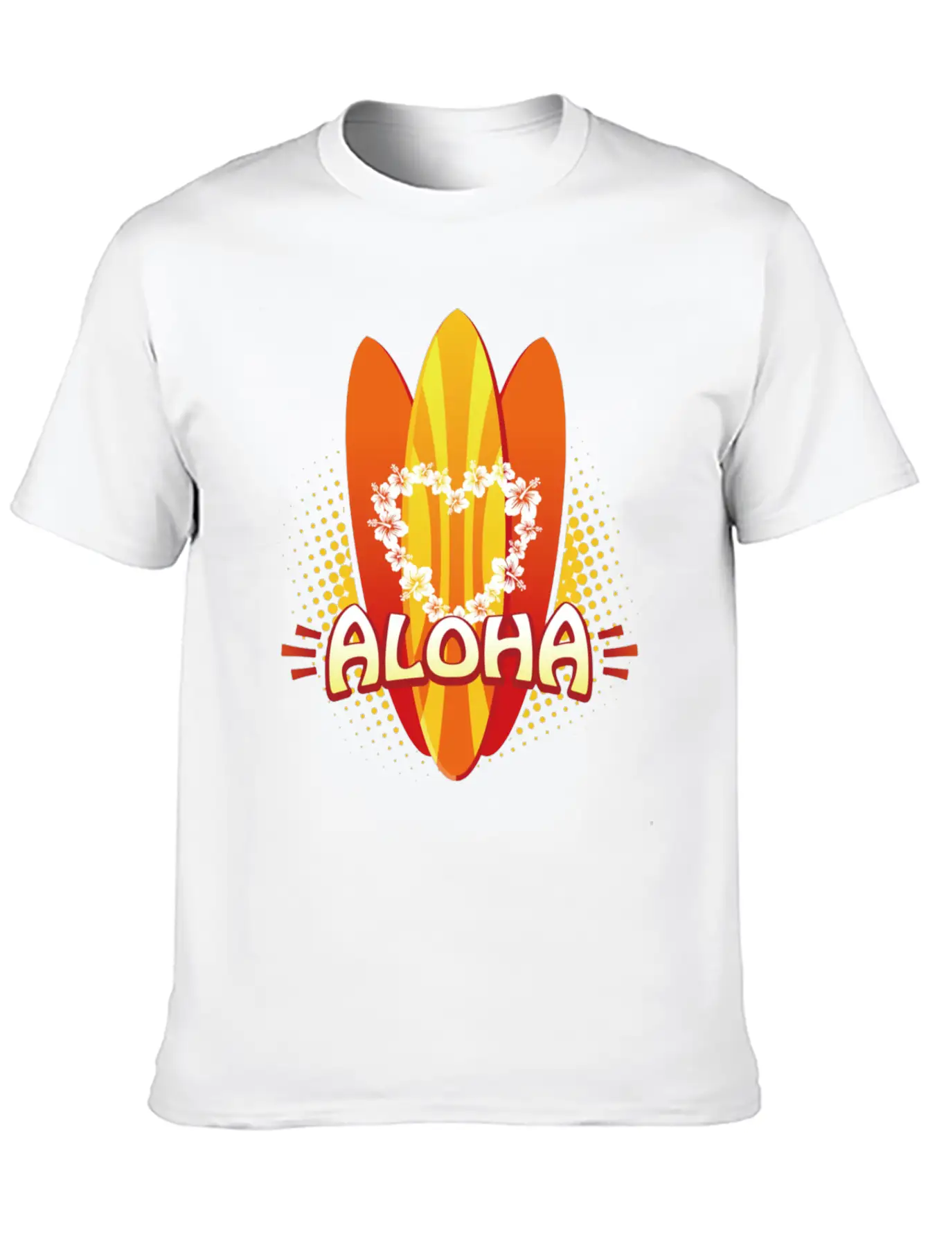 Aloha Love Unisex Casual T-Shirt – Clean Design For Daily Comfort