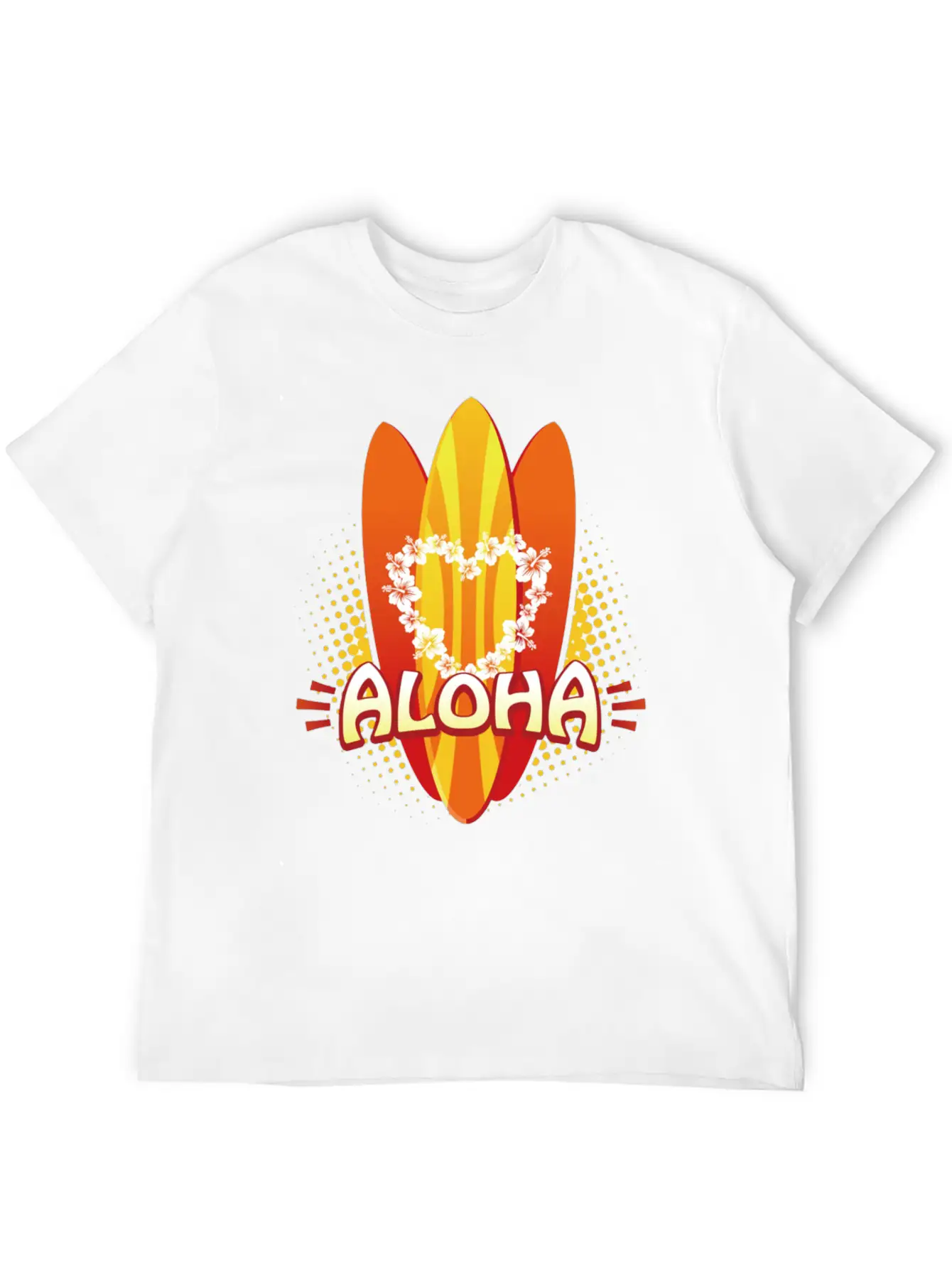 Aloha Love Unisex Casual T-Shirt – Clean Design For Daily Comfort