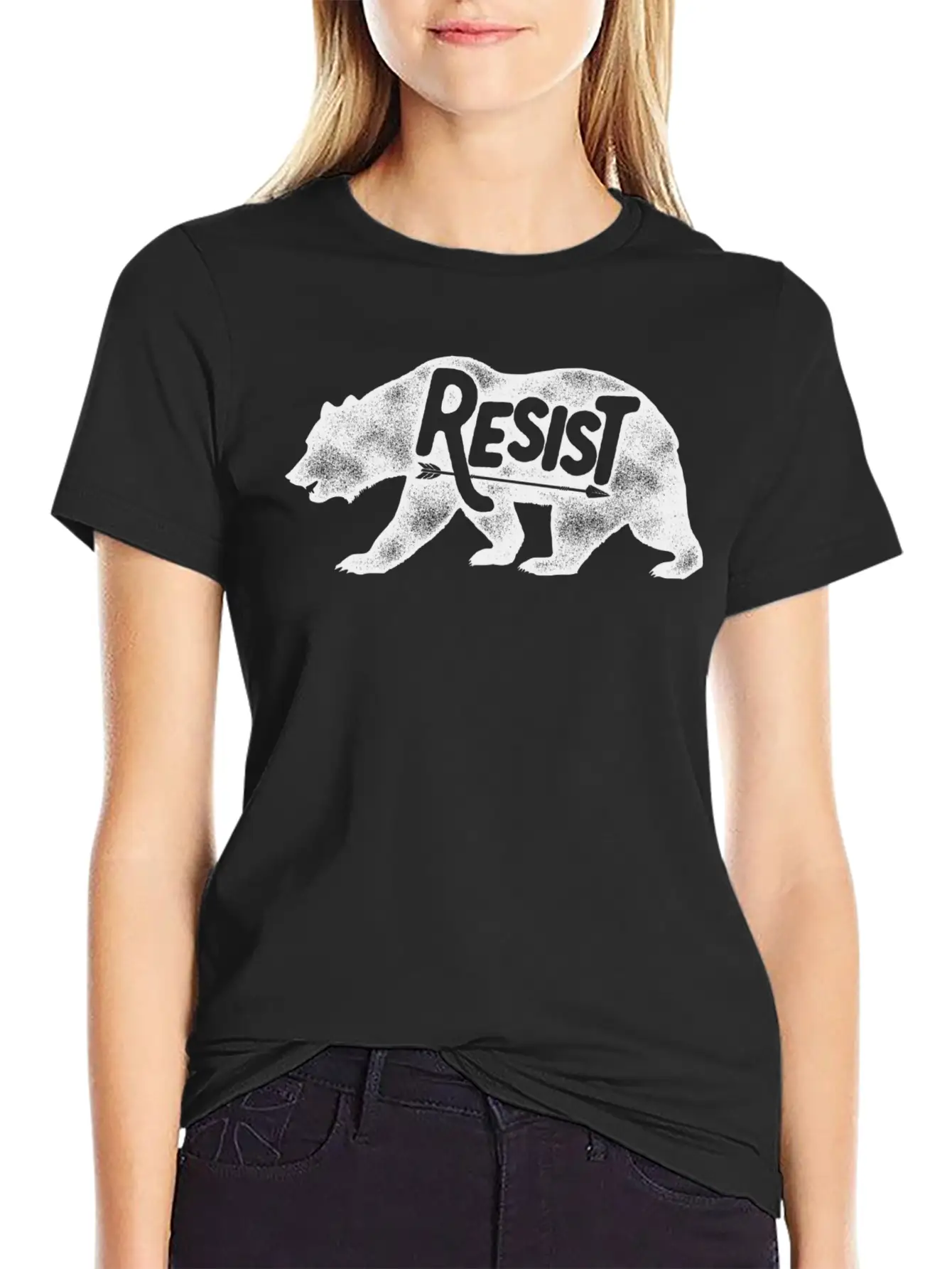 ALT US National Park Service Resist T Shirt Bear Unisex Casual T-Shirt – Clean Design For Daily Comfort