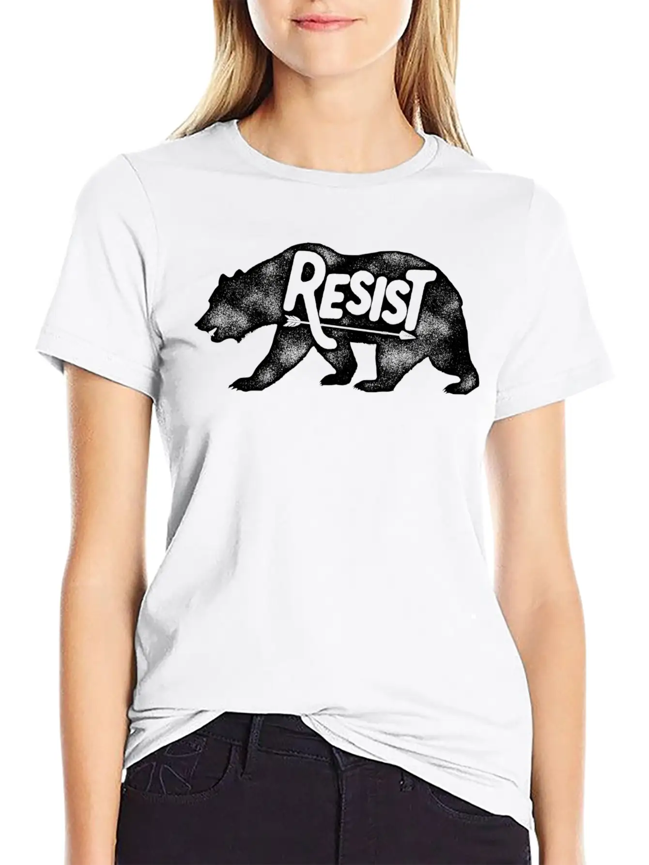 ALT US National Park Service Resist T Shirt Bear Unisex Casual T-Shirt – Clean Design For Daily Comfort