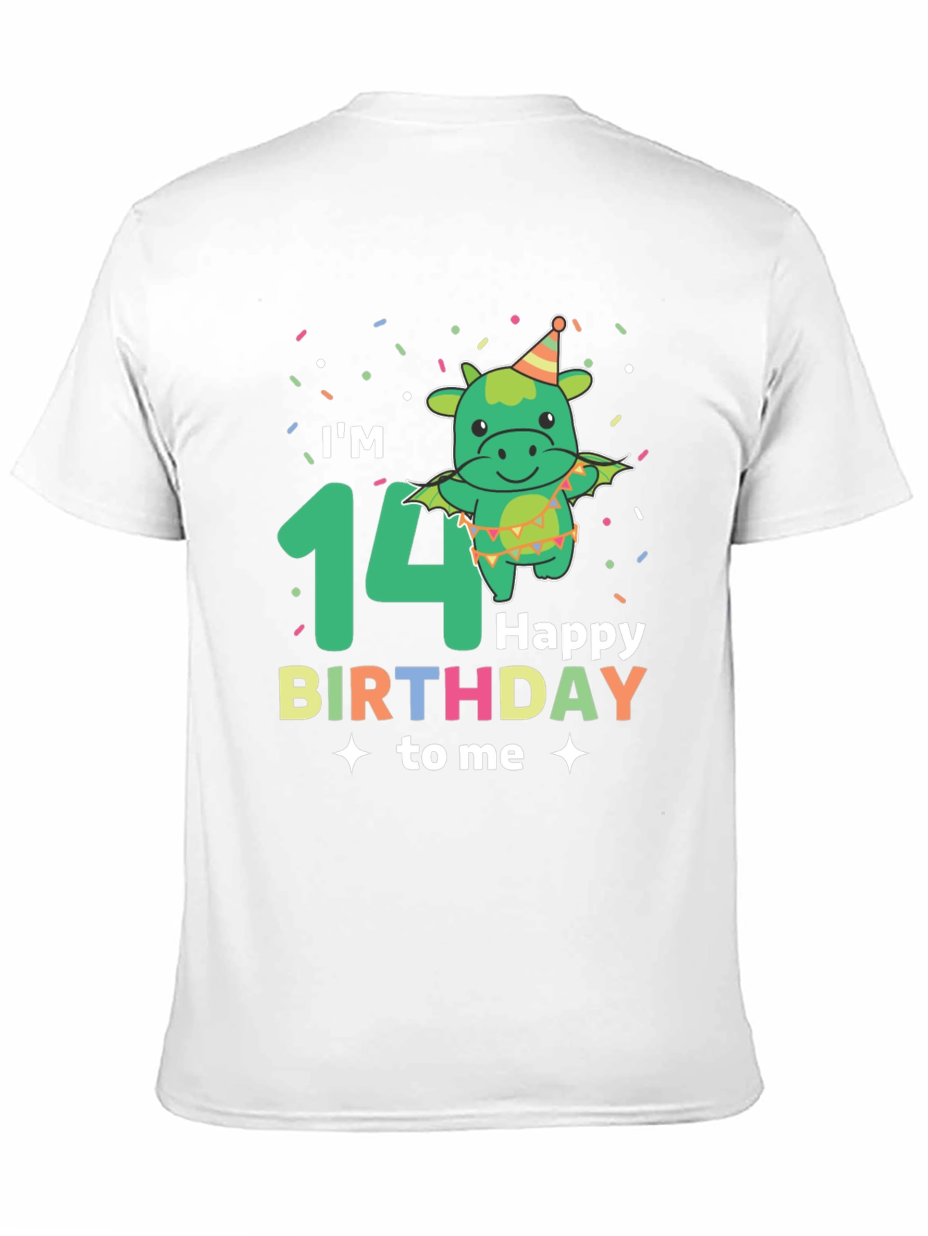 Im 14 Happy Birthday Dragon T-Shirt